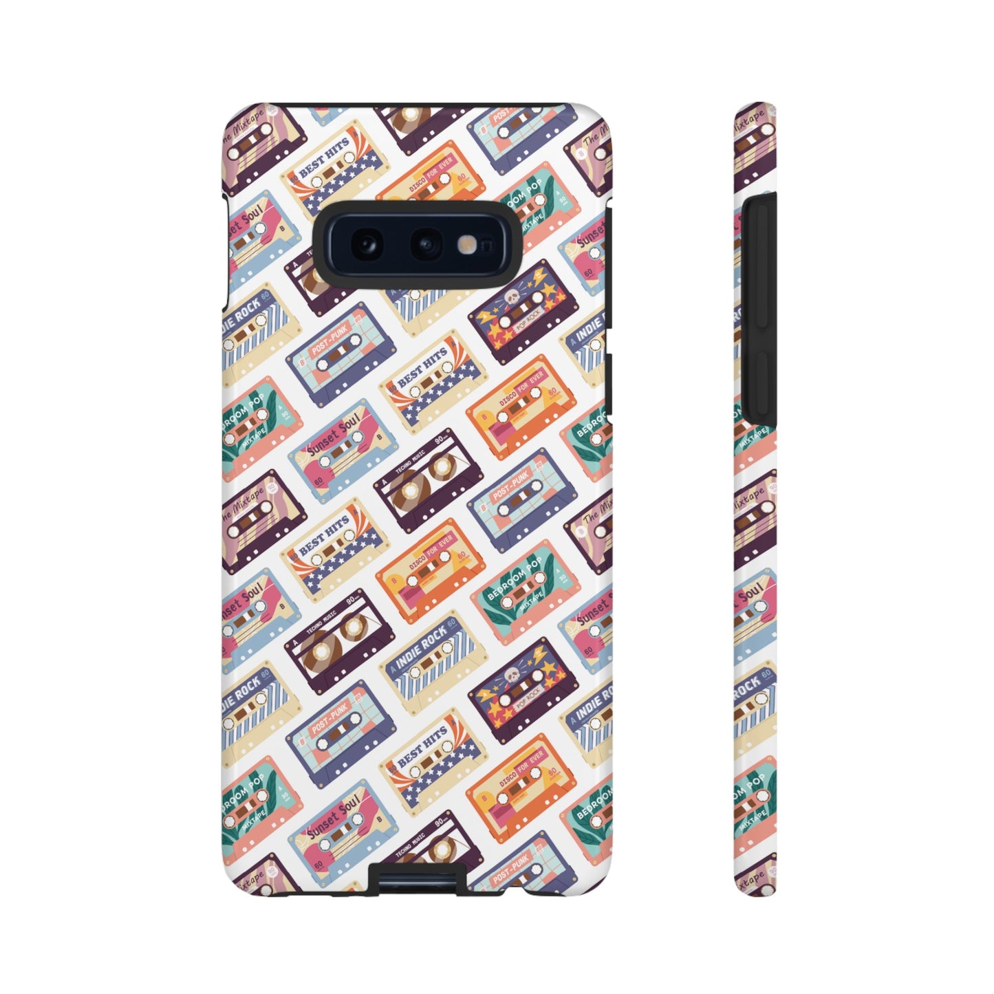 Retro Cassettes Phone Case | iPhone 15 Plus/ Pro, 14, 13, 12| Google Pixel 7, Pro, 5| Samsung Galaxy S23 All Major Phone Models