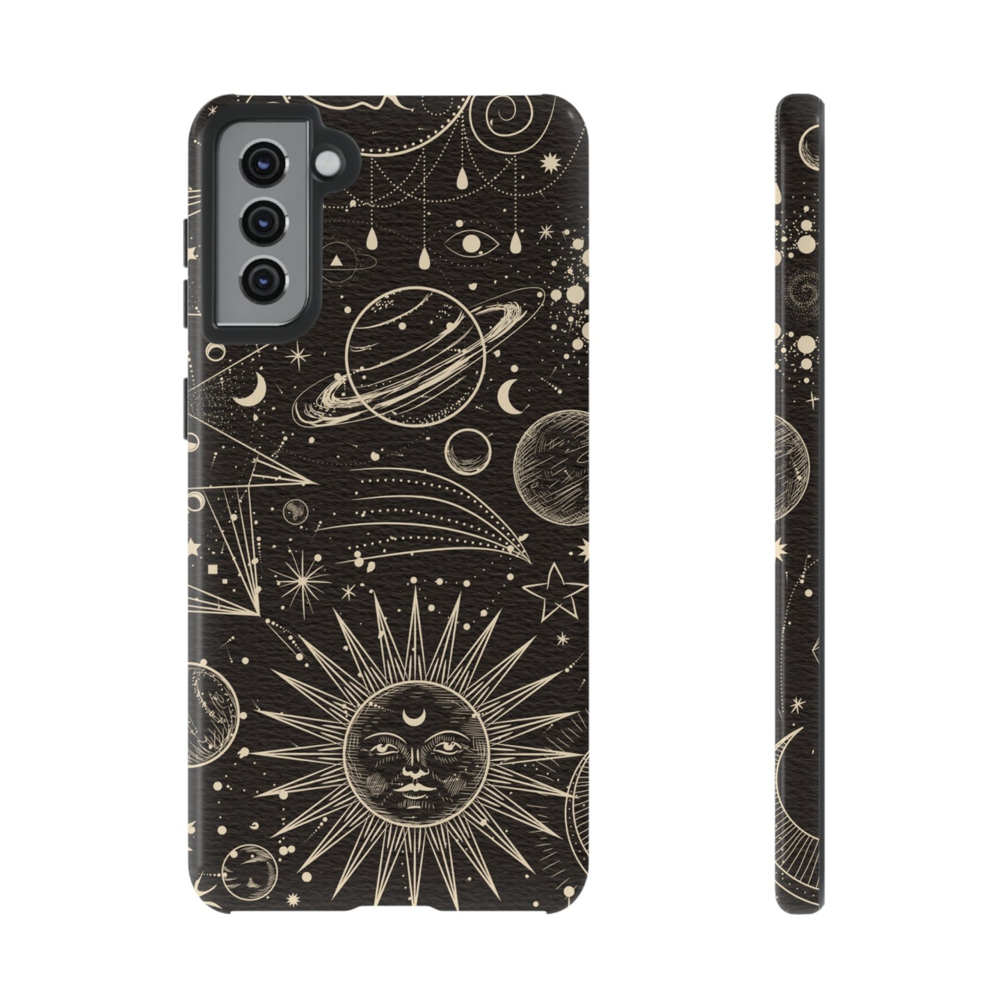 Golden Universe Wallpaper Phone Case | iPhone 15 Plus/ Pro, 14, 13, 12| Google Pixel 7, Pro, 5| Samsung Galaxy S23 All Major Phone Models