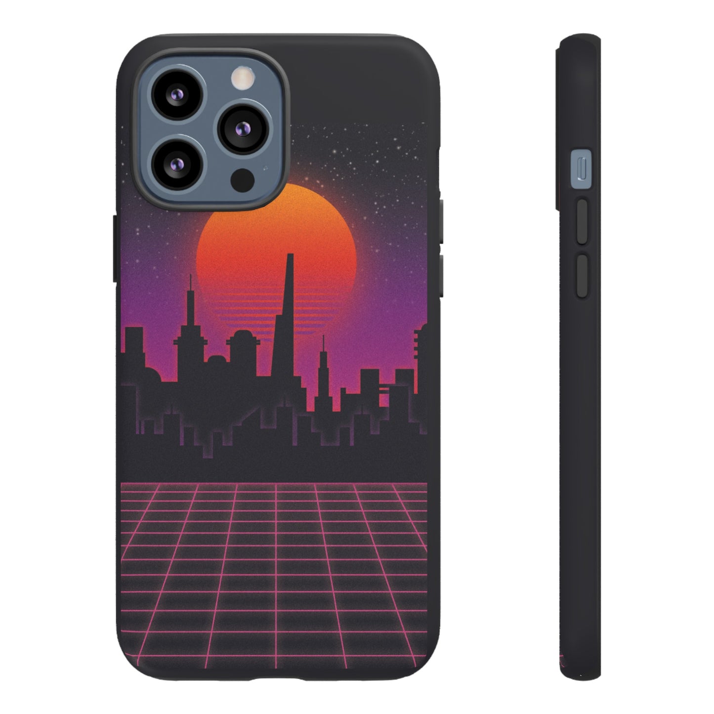 Retro City Phone Case | iPhone 15 Plus/ Pro, 14, 13, 12| Google Pixel 7, Pro, 5| Samsung Galaxy S23 All Major Phone Models