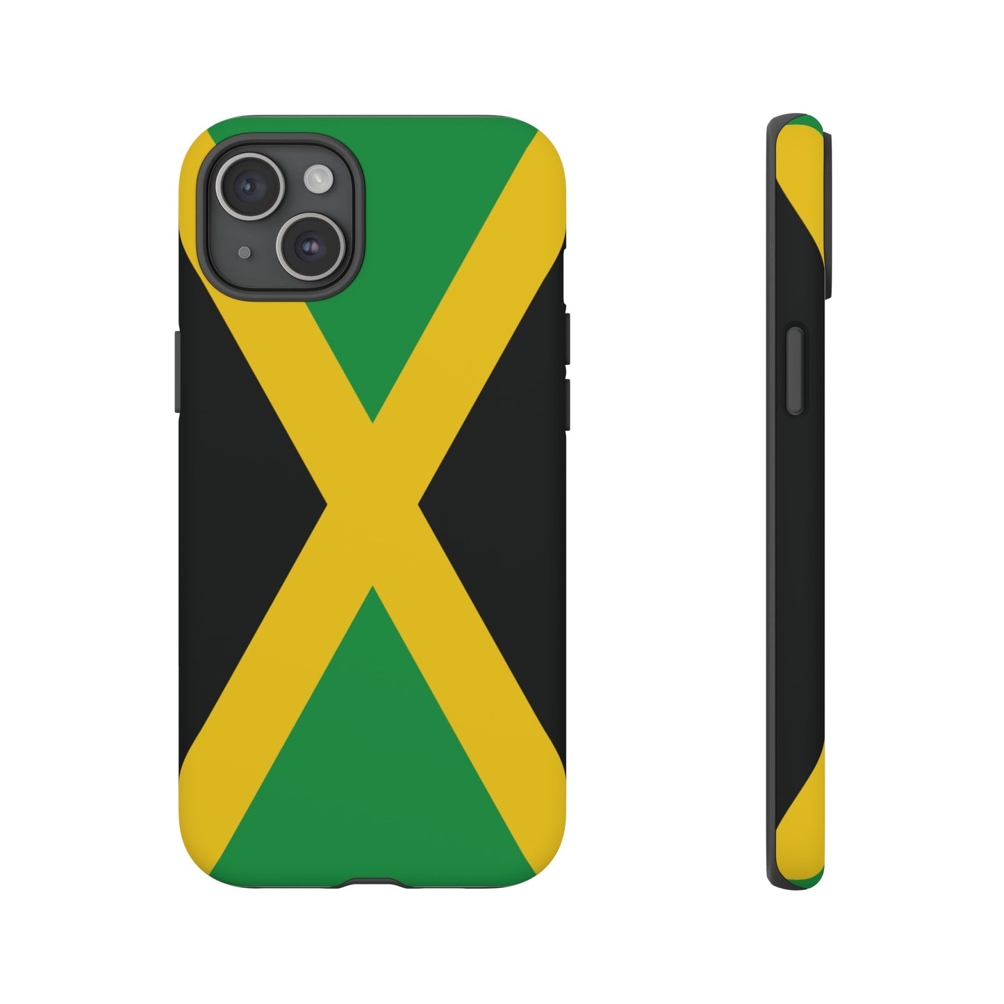 Jamaica Flag Phone Case | iPhone 15 Plus/ Pro, 14, 13, 12| Google Pixel 7, Pro, 5| Samsung Galaxy S23 All Major Phone Models