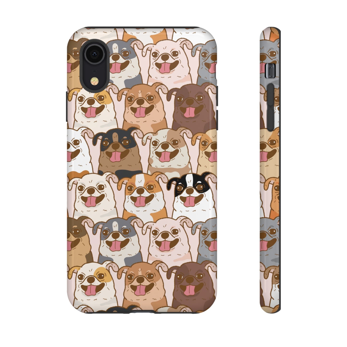 Dog Line Up Phone Case | iPhone 15 Plus/ Pro, 14, 13, 12| Google Pixel 7, Pro, 5| Samsung Galaxy S23 All Major Phone Models