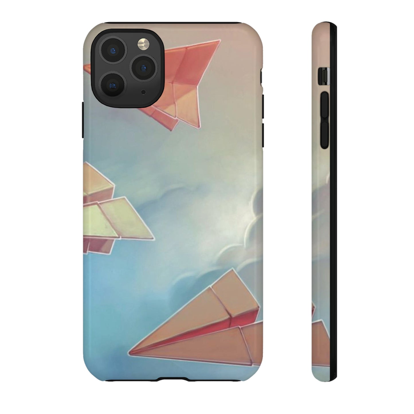 Paper Plane Wallpaper Phone Case | iPhone 15 Plus/ Pro, 14, 13, 12| Google Pixel 7, Pro, 5| Samsung Galaxy S23 All Major Phone Models