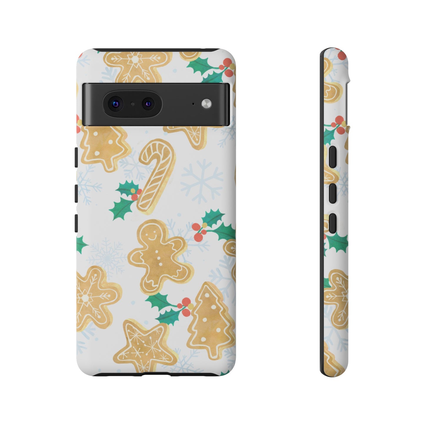 Gingerbread Wallpaper Phone Case | iPhone 15 Plus/ Pro, 14, 13, 12| Google Pixel 7, Pro, 5| Samsung Galaxy S23 All Major Phone Models