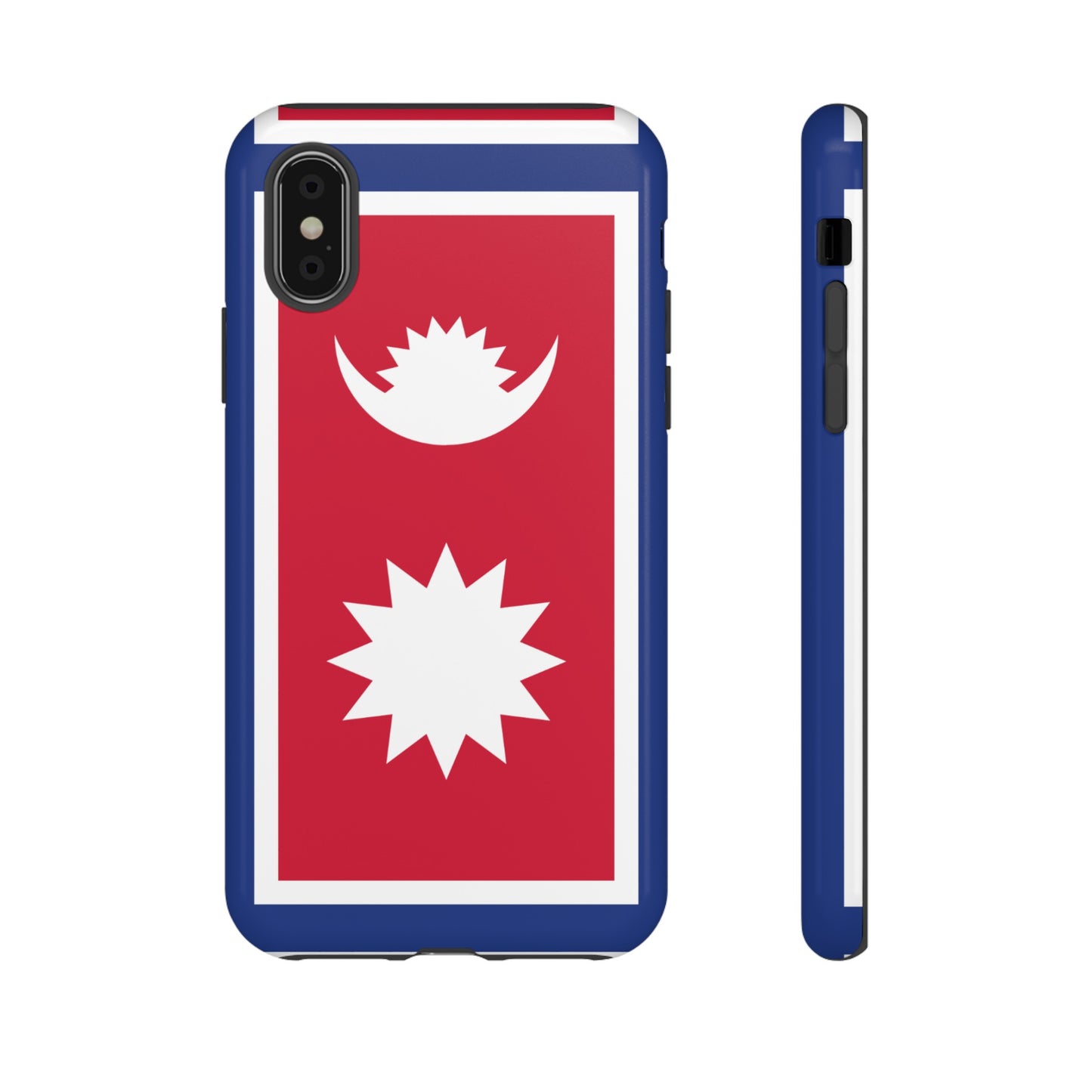 Nepal Flag Phone Case | iPhone 15 Plus/ Pro, 14, 13, 12| Google Pixel 7, Pro, 5| Samsung Galaxy S23 All Major Phone Models