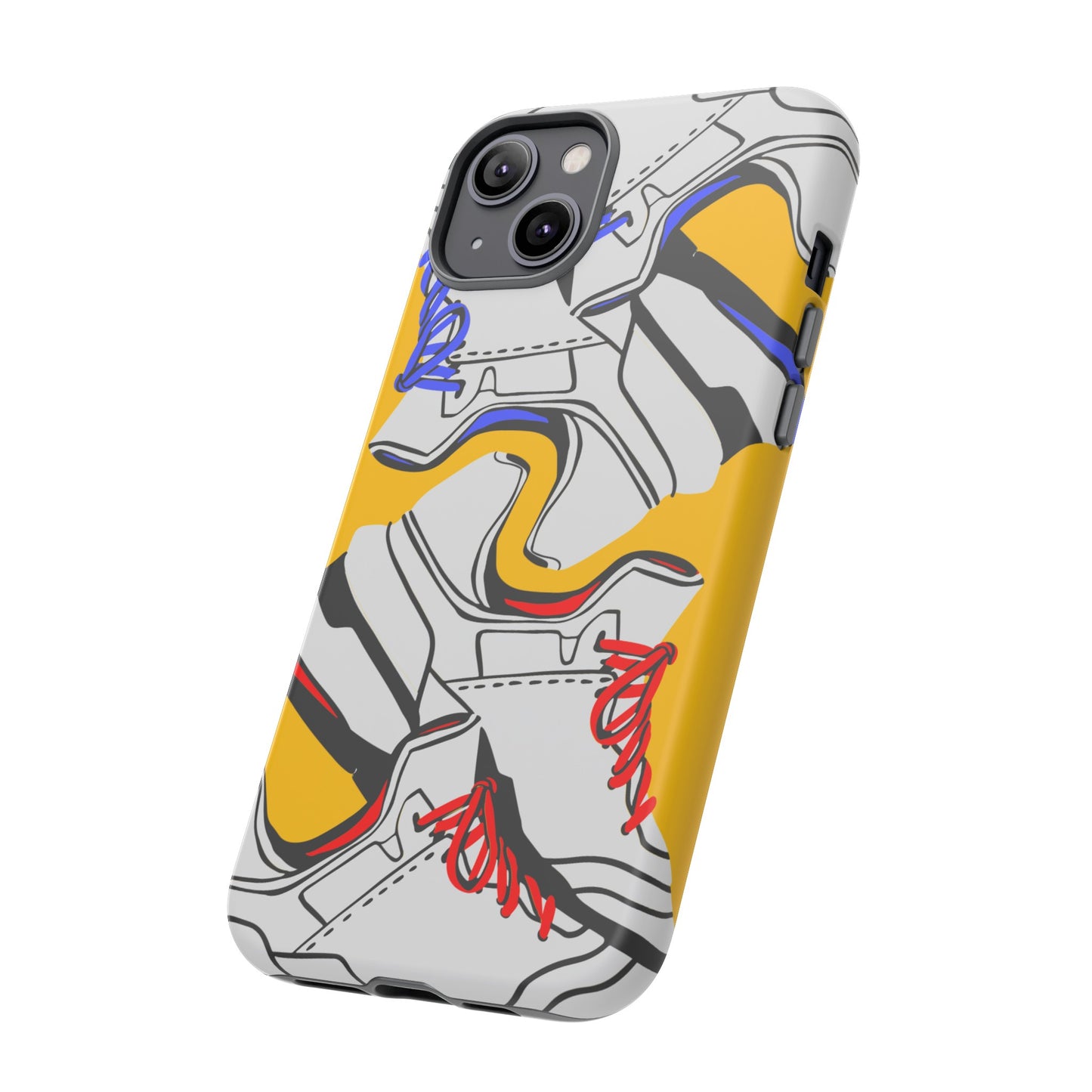 Sneakers Wallpaper Phone Case | iPhone 15 Plus/ Pro, 14, 13, 12| Google Pixel 7, Pro, 5| Samsung Galaxy S23 All Major Phone Models