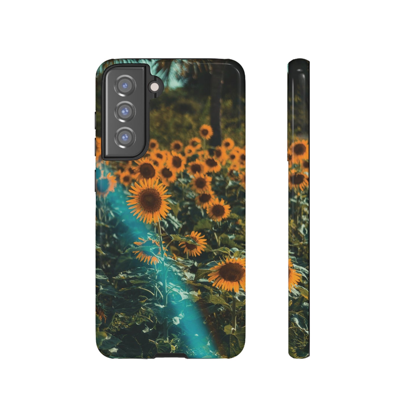 Sunflower Field Wallpaper Phone Case | iPhone 15 Plus/ Pro, 14, 13, 12| Google Pixel 7, Pro, 5| Samsung Galaxy S23 All Major Phone Models