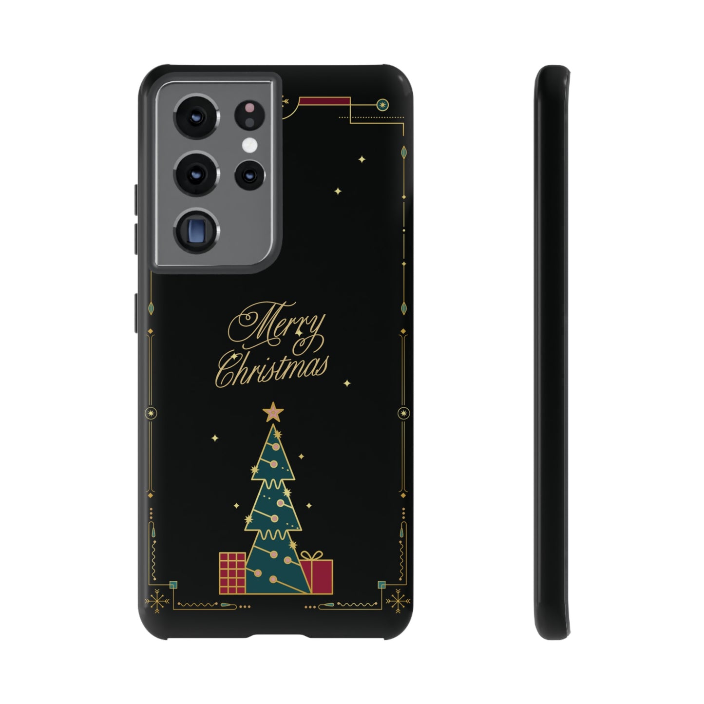 Christmas Tree Wallpaper Phone Case | iPhone 15 Plus/ Pro, 14, 13, 12| Google Pixel 7, Pro, 5| Samsung Galaxy S23 All Major Phone Models