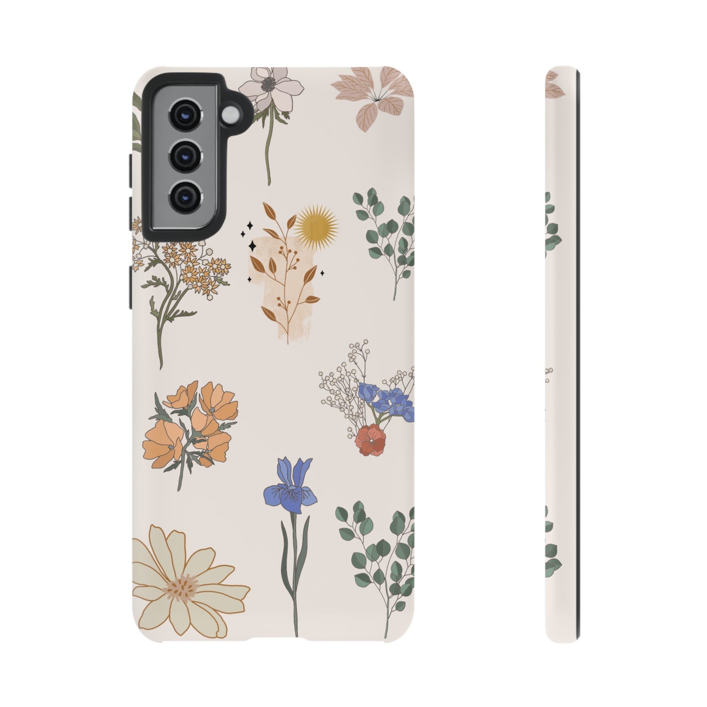 Floral Collage Phone Case | iPhone 15 Plus/ Pro, 14, 13, 12| Google Pixel 7, Pro, 5| Samsung Galaxy S23 All Major Phone Models