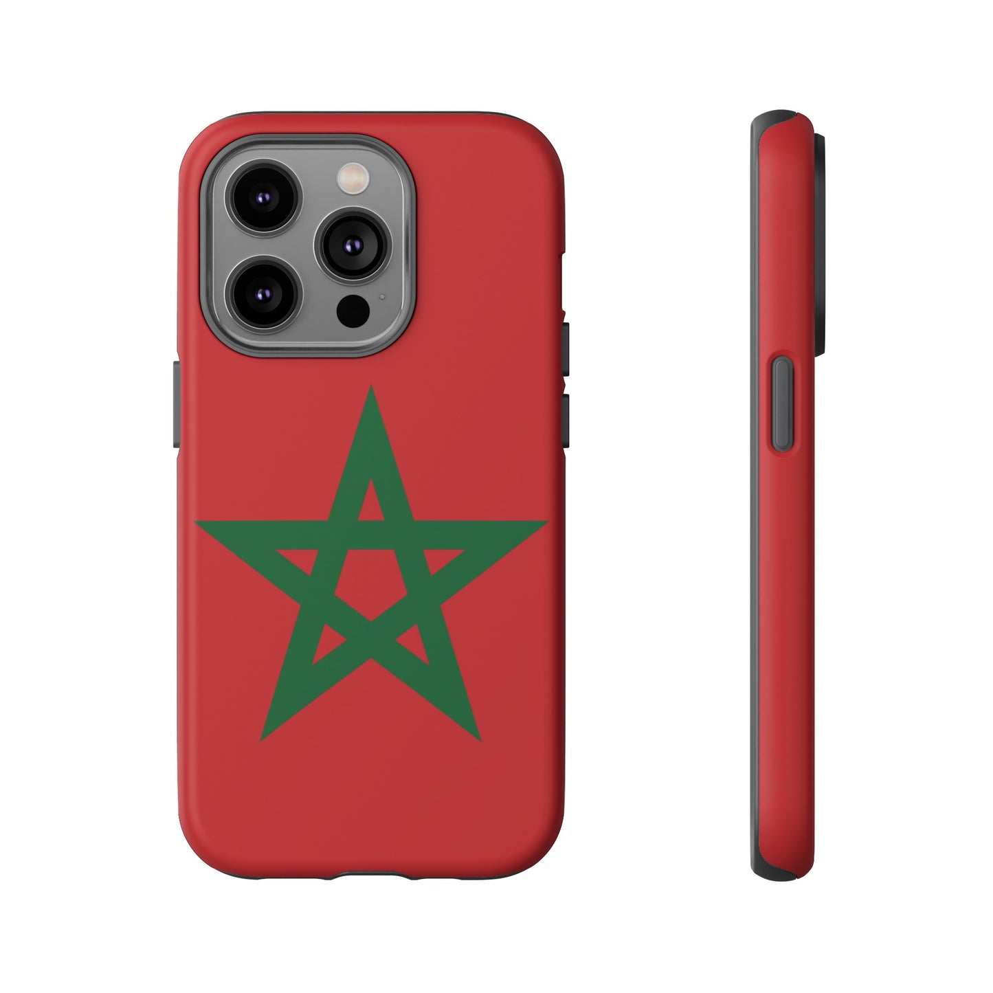 Morocco Flag Phone Case | iPhone 15 Plus/ Pro, 14, 13, 12| Google Pixel 7, Pro, 5| Samsung Galaxy S23 All Major Phone Models