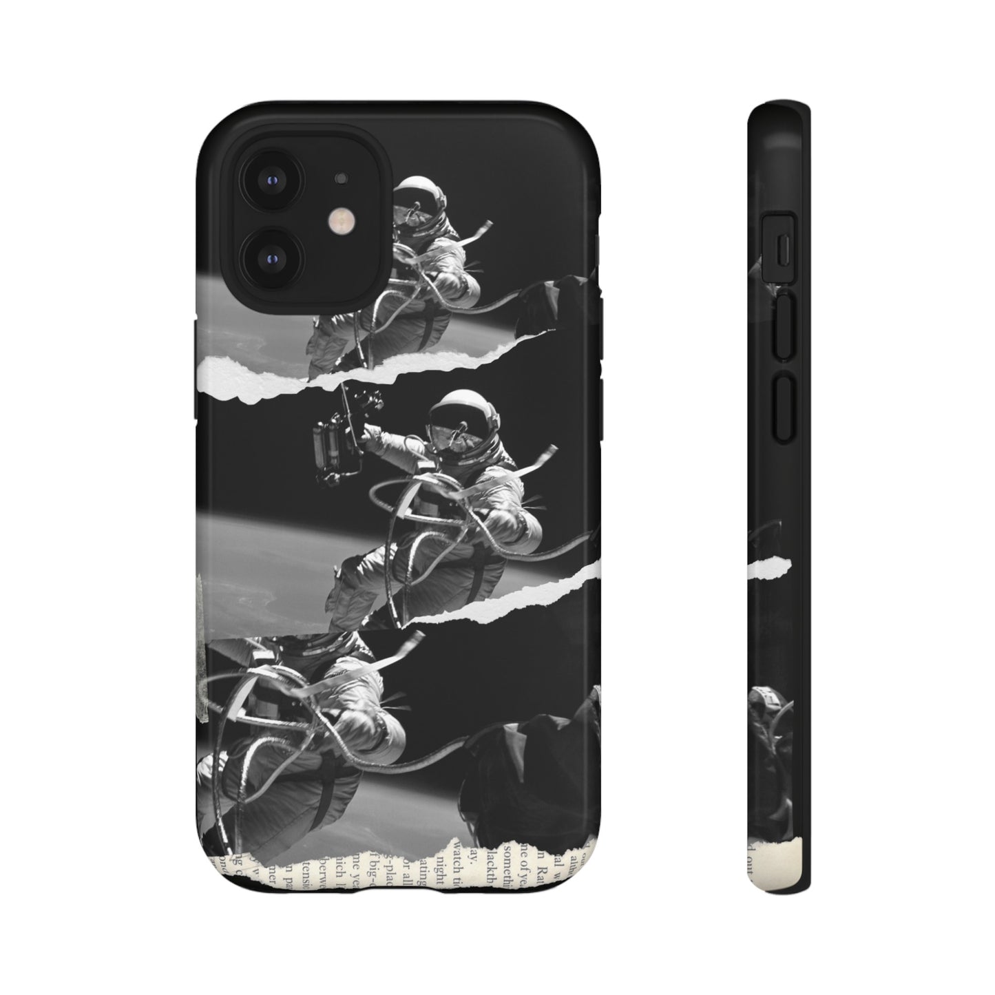 Astronaut Collage Phone Case | iPhone 15 Plus/ Pro, 14, 13, 12| Google Pixel 7, Pro, 5| Samsung Galaxy S23 All Major Phone Models