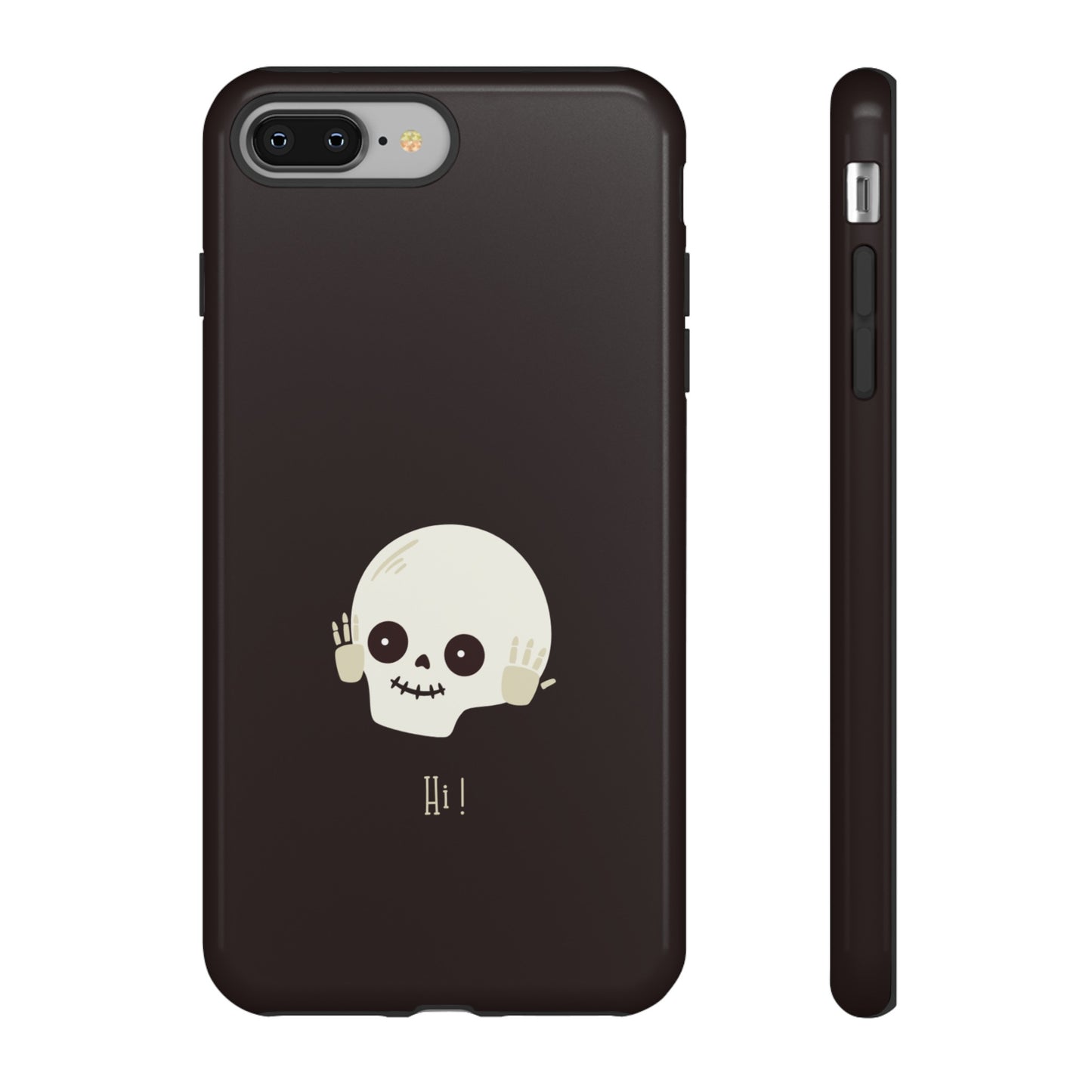 Hello Skull Phone Case | iPhone 15 Plus/ Pro, 14, 13, 12| Google Pixel 7, Pro, 5| Samsung Galaxy S23 All Major Phone Models