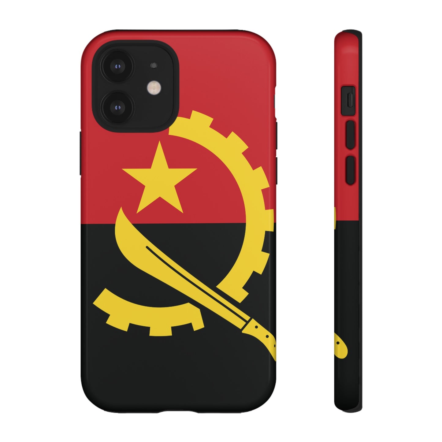 Angola Flag Phone Case | iPhone 15 Plus/ Pro, 14, 13, 12| Google Pixel 7, Pro, 5| Samsung Galaxy S23 All Major Phone Models