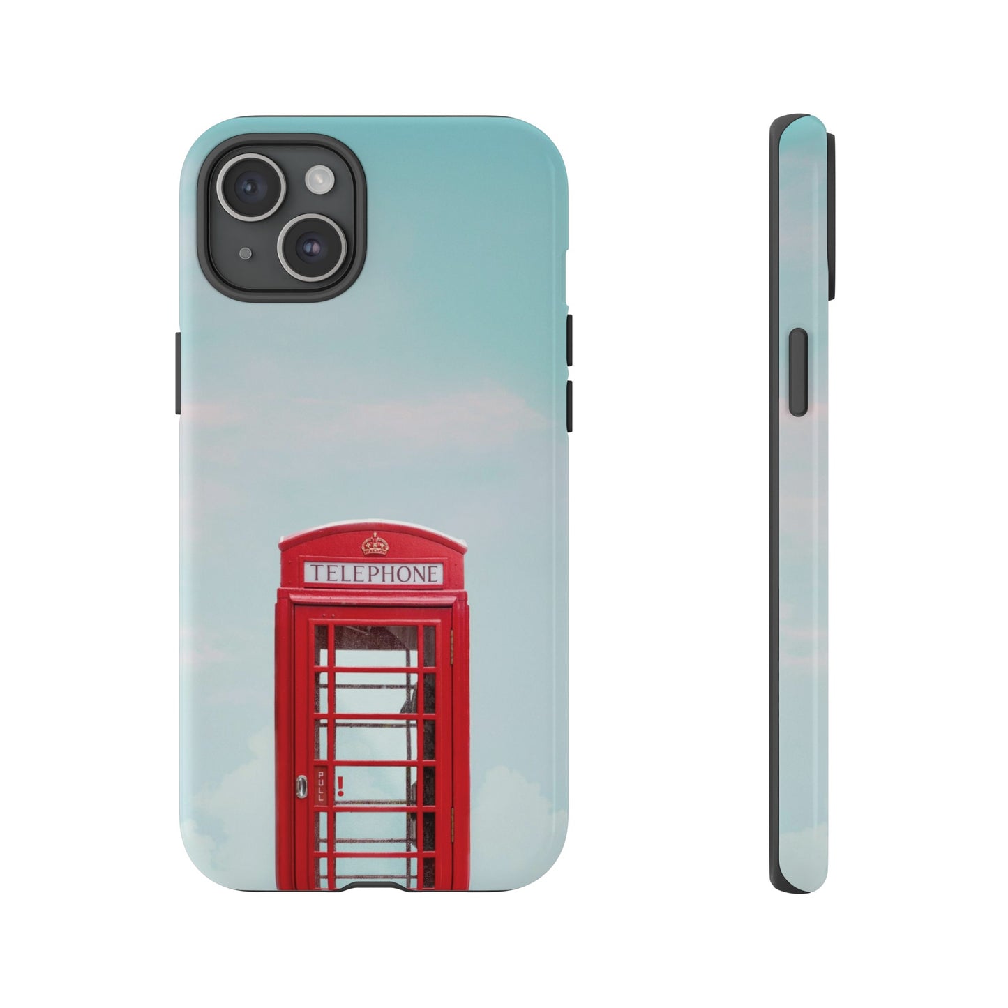 Telephone Booth Wallpaper Phone Case |iPhone 15 Plus/ Pro, 14, 13, 12|Google Pixel 7, Pro, 5| Samsung Galaxy S23 All Major Phone Models