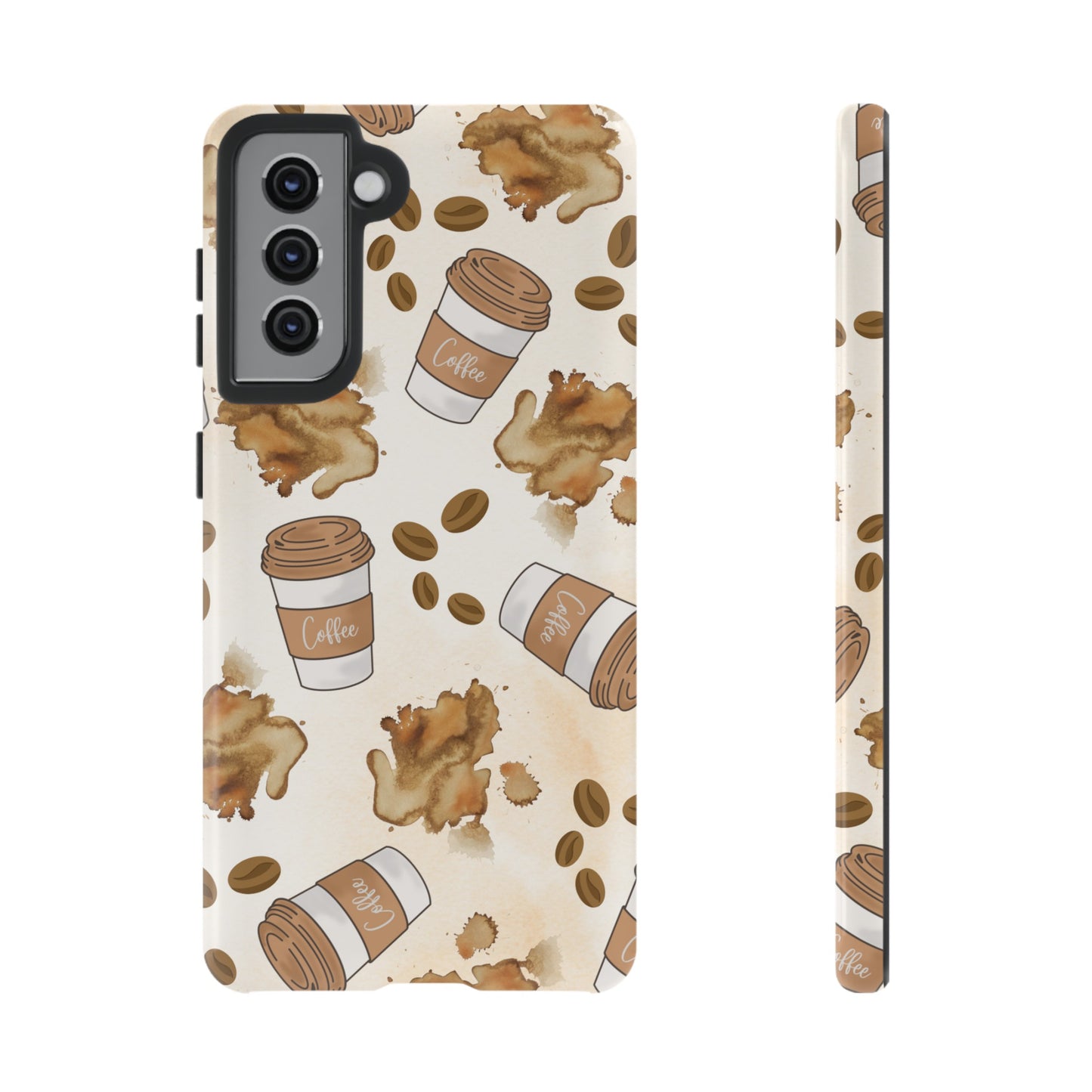 Coffee Wallpaper Phone Case | iPhone 15 Plus/ Pro, 14, 13, 12| Google Pixel 7, Pro, 5| Samsung Galaxy S23 All Major Phone Models