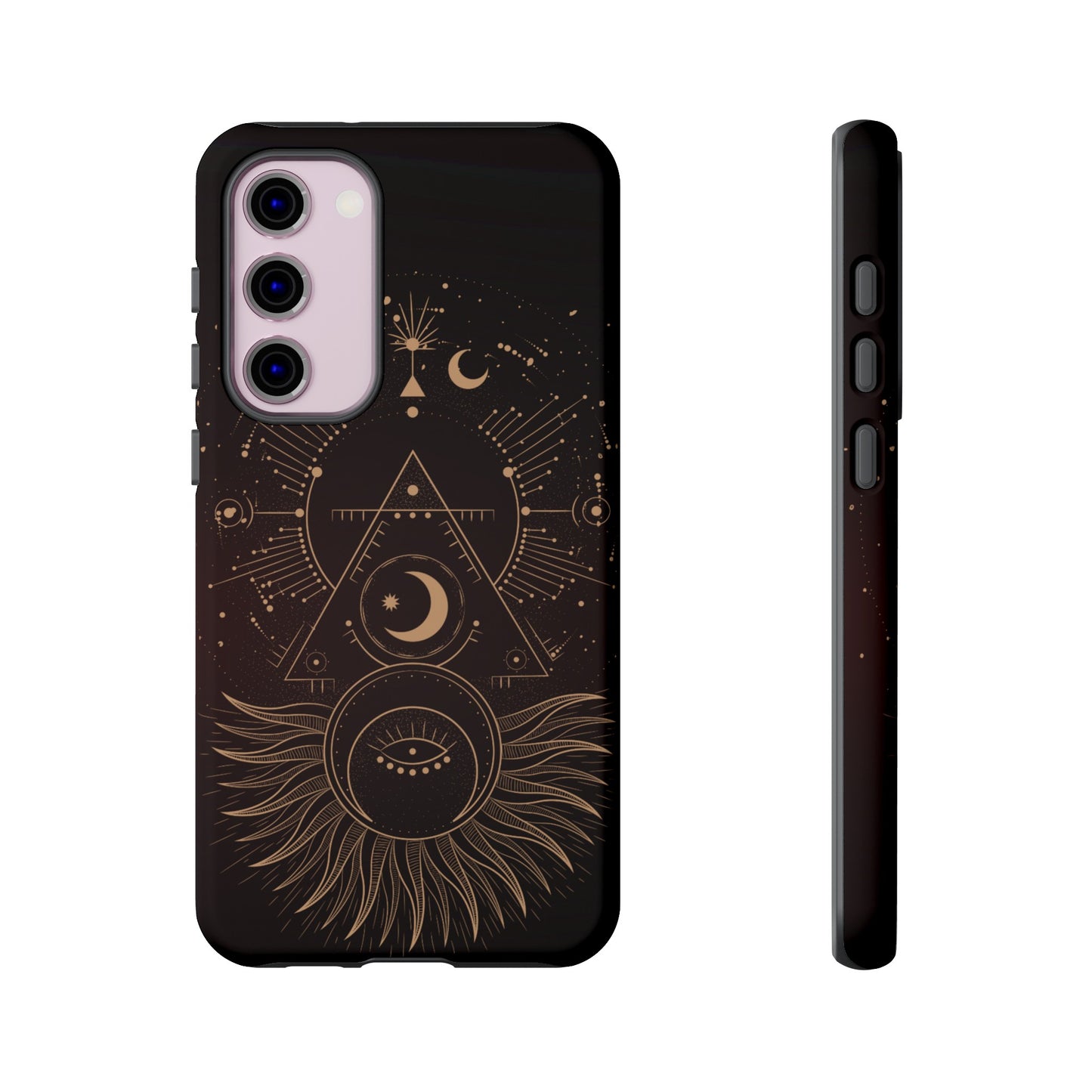 Cosmic Geometry Phone Case | iPhone 15 Plus/ Pro, 14, 13, 12| Google Pixel 7, Pro, 5| Samsung Galaxy S23 All Major Phone Models