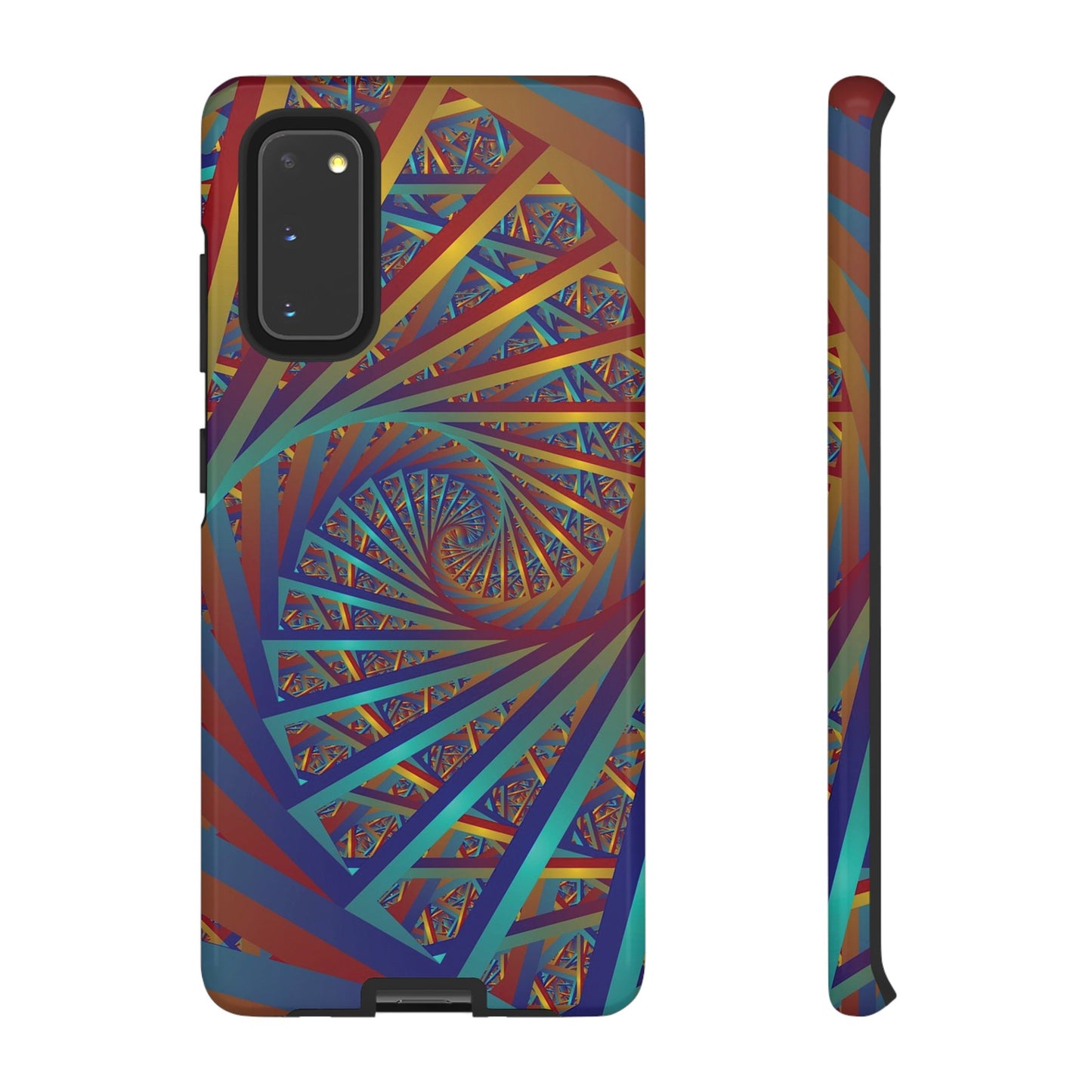 Colourful Spiral Wallpaper Phone Case | iPhone 15 Plus/ Pro, 14, 13, 12| Google Pixel 7, Pro, 5| Samsung Galaxy S23 All Major Phone Models