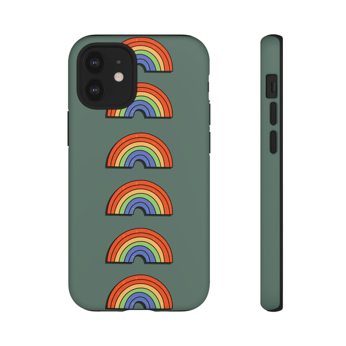 Rainbow Wallpaper Phone Case | iPhone 15 Plus/ Pro, 14, 13, 12| Google Pixel 7, Pro, 5| Samsung Galaxy S23 All Major Phone Models