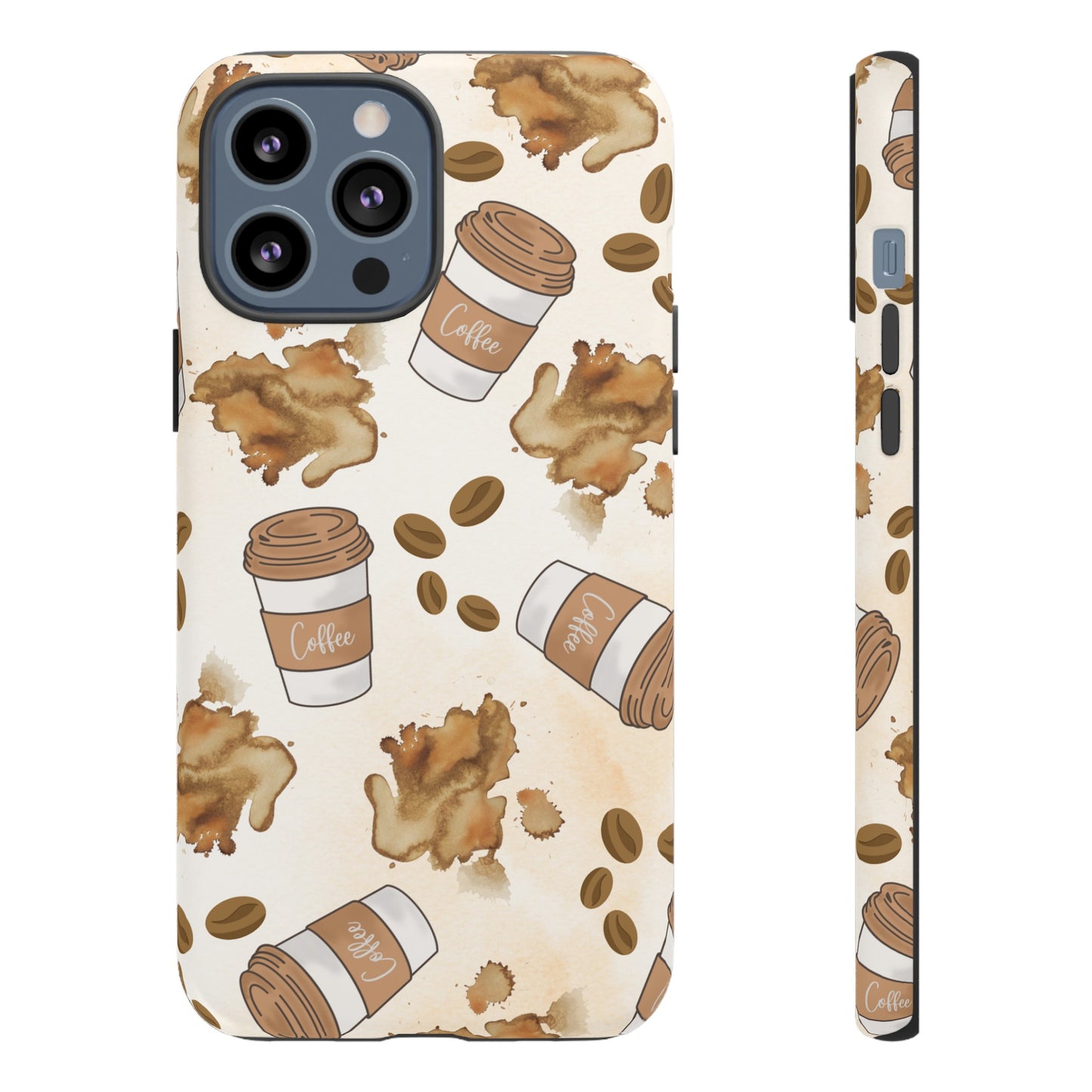 Coffee Wallpaper Phone Case | iPhone 15 Plus/ Pro, 14, 13, 12| Google Pixel 7, Pro, 5| Samsung Galaxy S23 All Major Phone Models