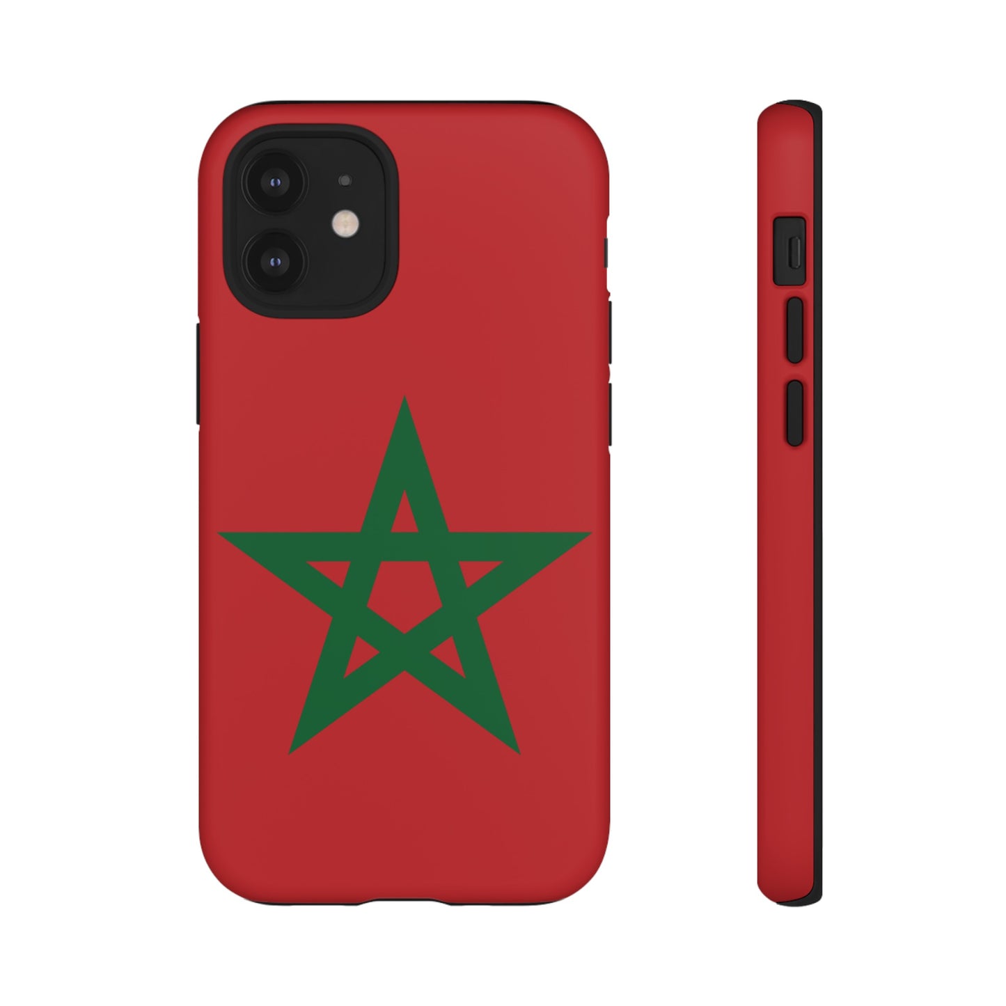 Morocco Flag Phone Case | iPhone 15 Plus/ Pro, 14, 13, 12| Google Pixel 7, Pro, 5| Samsung Galaxy S23 All Major Phone Models