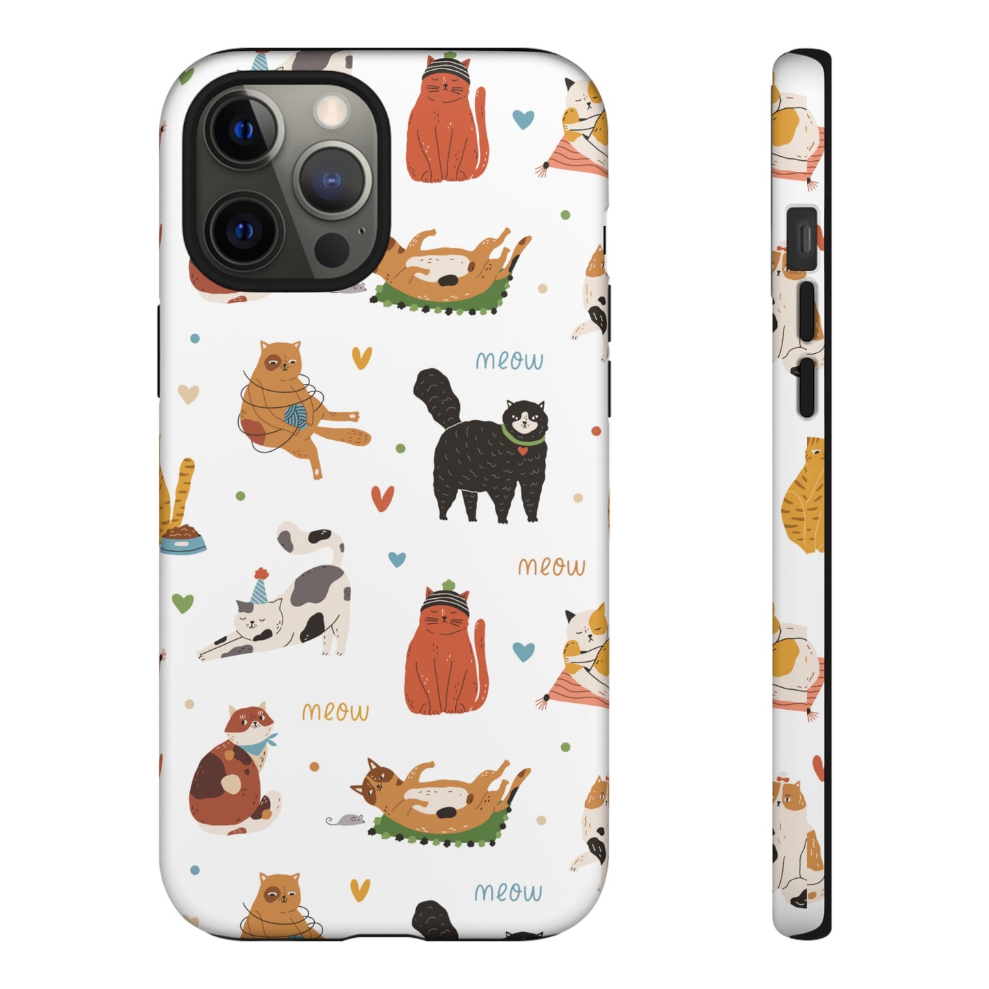 Collage of Cats Wallpaper Phone Case | iPhone 15 Plus/ Pro, 14, 13, 12| Google Pixel 7, Pro, 5| Samsung Galaxy S23 All Major Phone Models