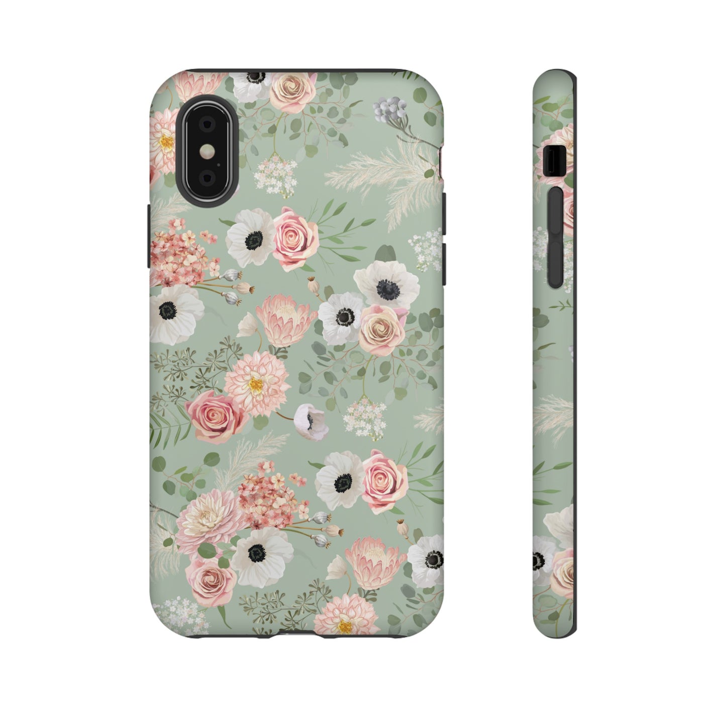 Pastel Flowers Phone Case | iPhone 15 Plus/ Pro, 14, 13, 12| Google Pixel 7, Pro, 5| Samsung Galaxy S23 All Major Phone Models