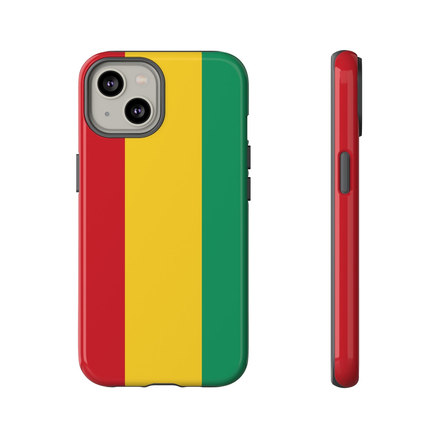 Guinea Flag Phone Case | iPhone 15 Plus/ Pro, 14, 13, 12| Google Pixel 7, Pro, 5| Samsung Galaxy S23 All Major Phone Models