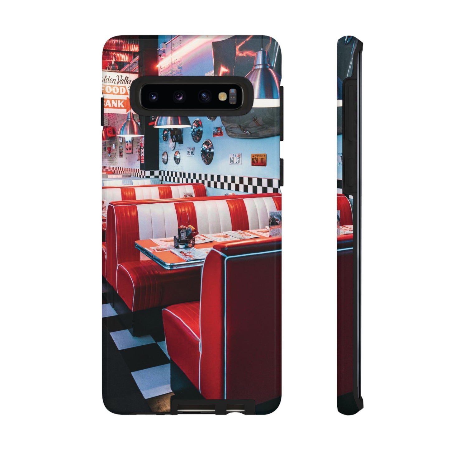 Diner Wallpaper Phone Case | iPhone 15 Plus/ Pro, 14, 13, 12| Google Pixel 7, Pro, 5| Samsung Galaxy S23 All Major Phone Models