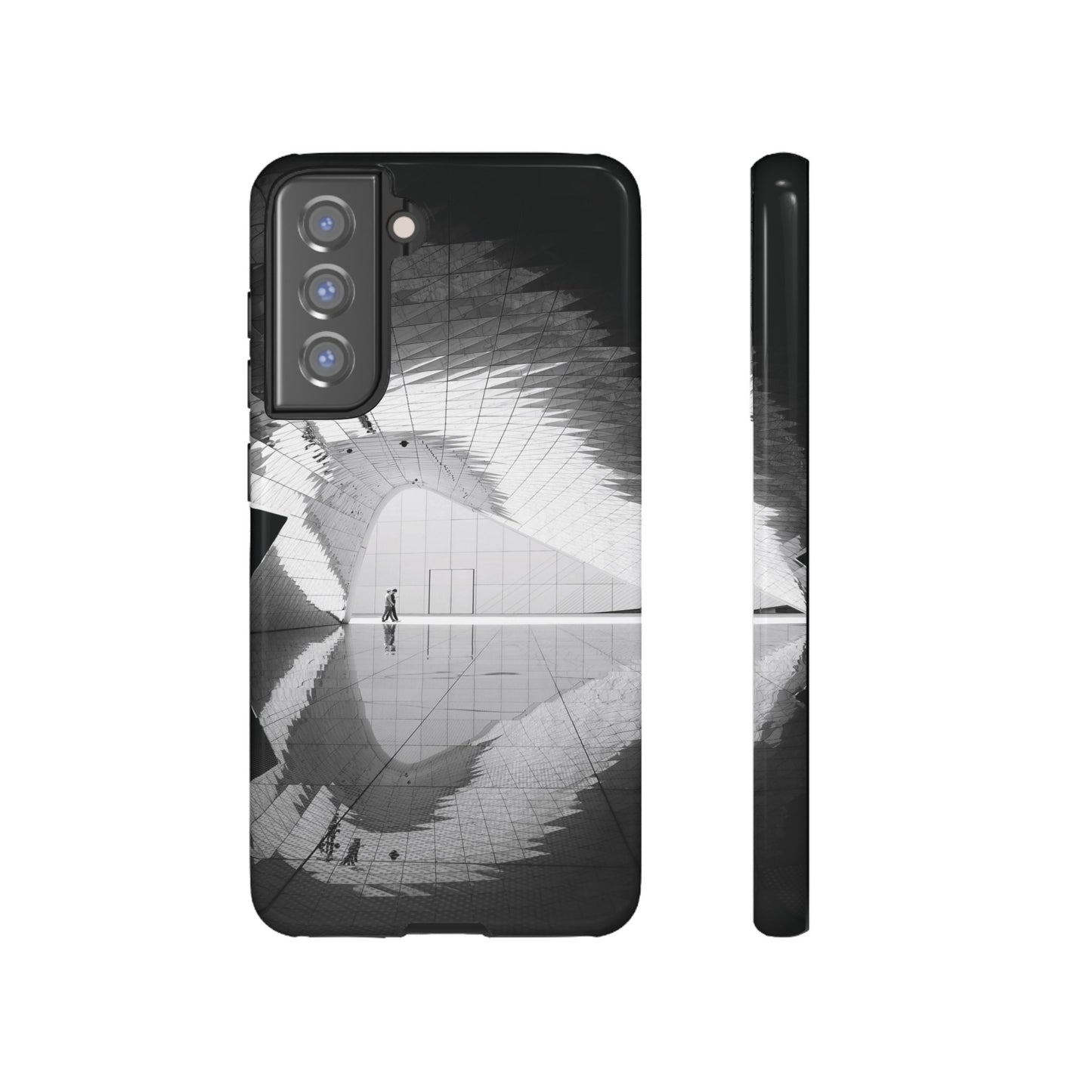 Geometric Reflections Wallpaper Phone Case | iPhone 15 Plus/ Pro, 14, 13, 12| Google Pixel 7, Pro, 5| Samsung Galaxy S23 All Major Phone Models