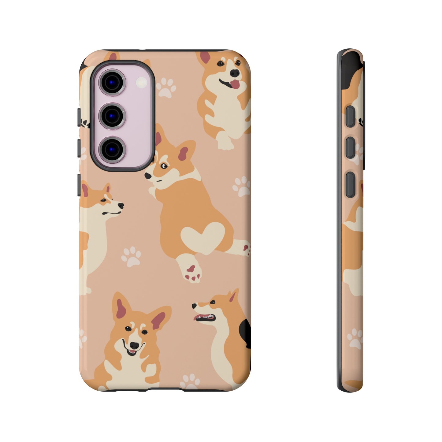 Corgi Wallpaper Phone Case | iPhone 15 Plus/ Pro, 14, 13, 12| Google Pixel 7, Pro, 5| Samsung Galaxy S23 All Major Phone Models