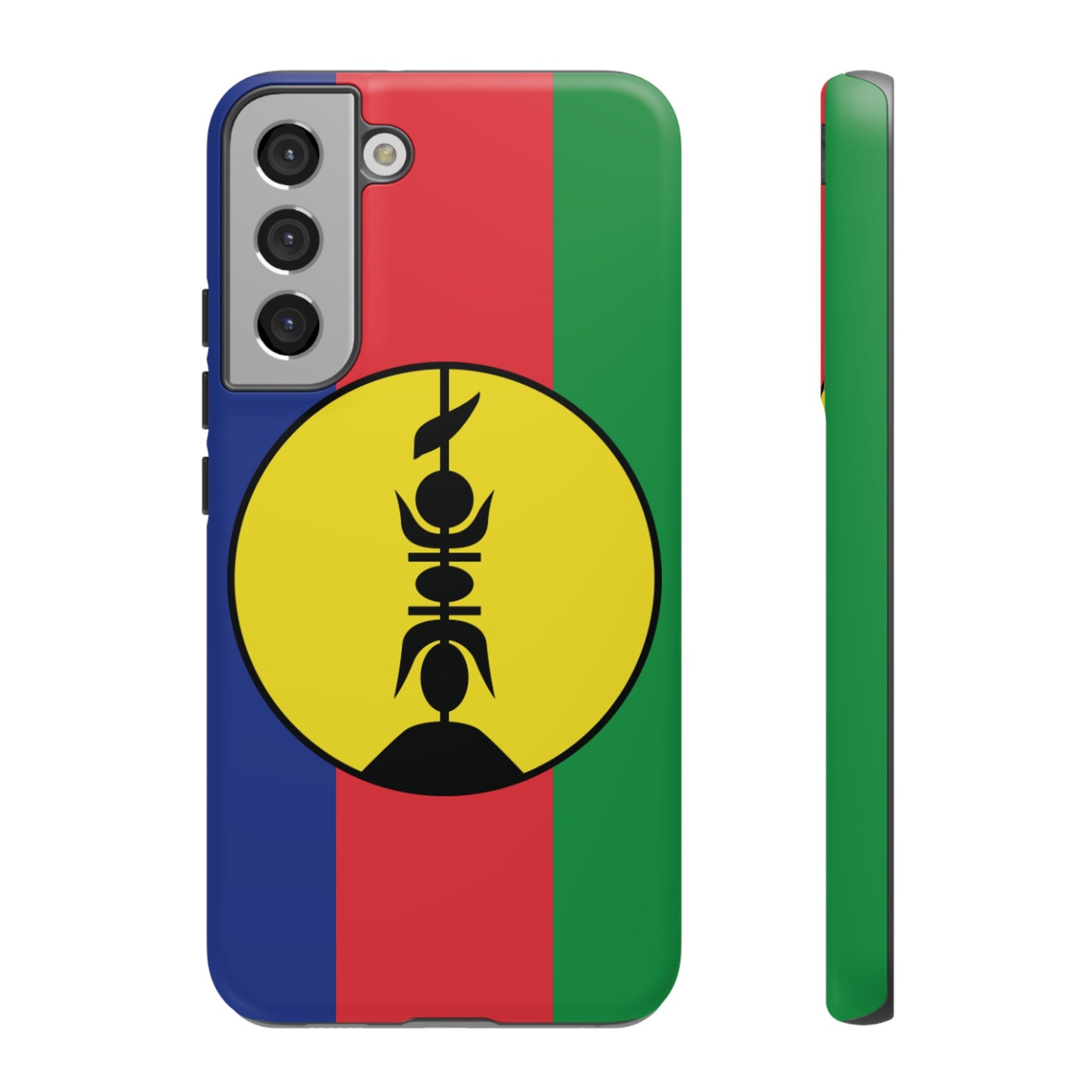 New Caledonia Flag Phone Case | iPhone 15 Plus/ Pro, 14, 13, 12| Google Pixel 7, Pro, 5| Samsung Galaxy S23 All Major Phone Models