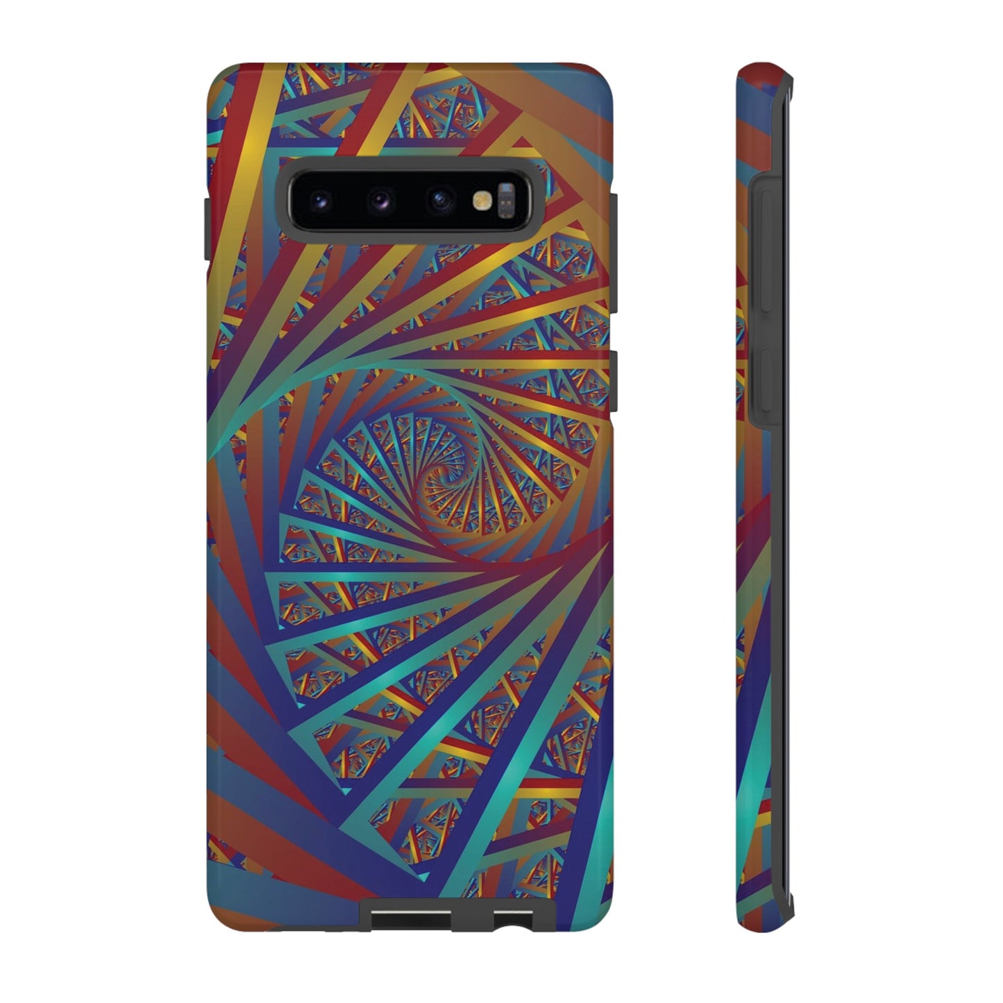 Colourful Spiral Wallpaper Phone Case | iPhone 15 Plus/ Pro, 14, 13, 12| Google Pixel 7, Pro, 5| Samsung Galaxy S23 All Major Phone Models