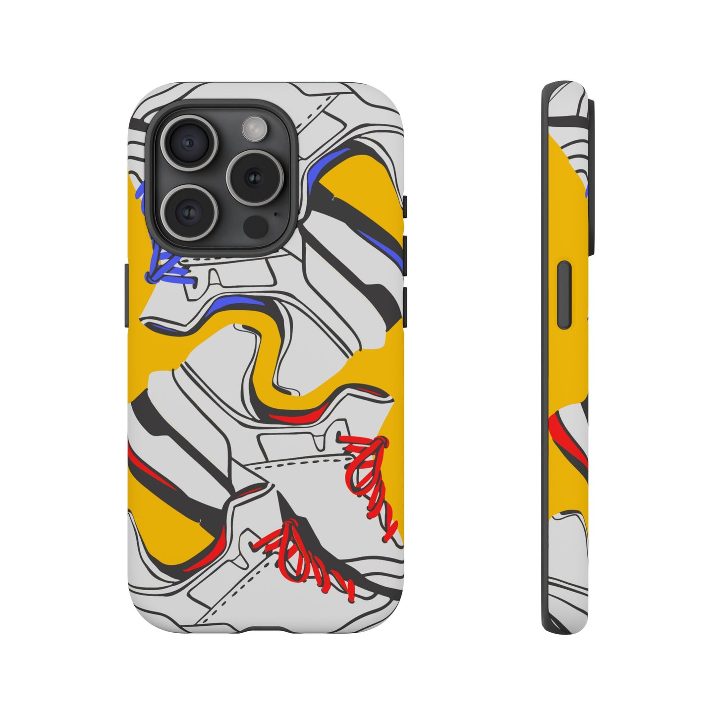 Sneakers Wallpaper Phone Case | iPhone 15 Plus/ Pro, 14, 13, 12| Google Pixel 7, Pro, 5| Samsung Galaxy S23 All Major Phone Models