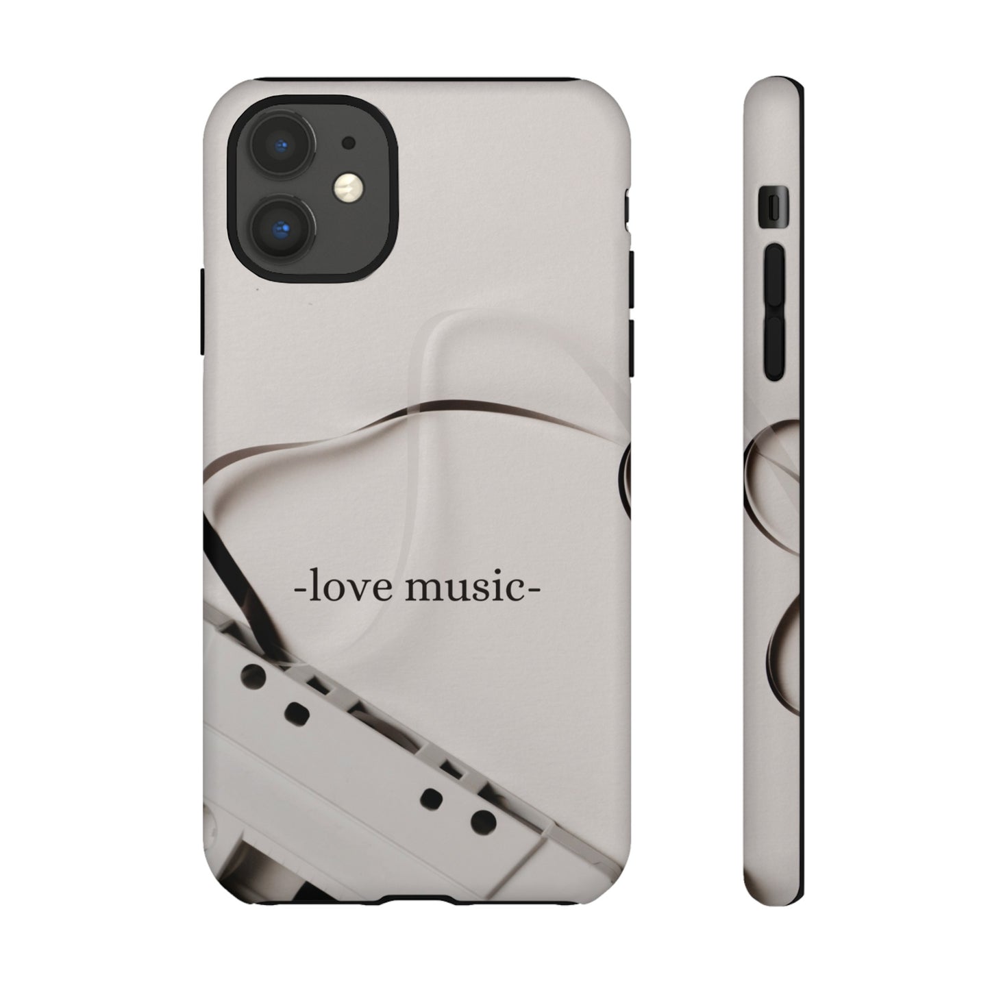 Love Music Wallpaper Phone Case | iPhone 15 Plus/ Pro, 14, 13, 12| Google Pixel 7, Pro, 5| Samsung Galaxy S23 All Major Phone Models