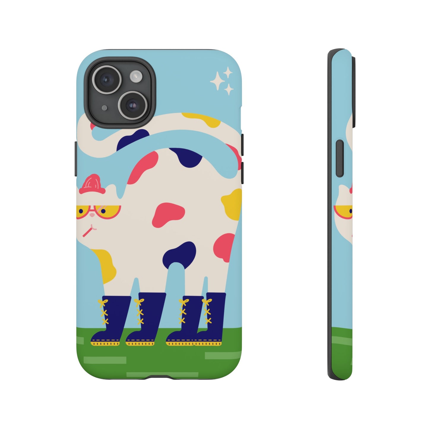 Rainboot Cat Phone Case | iPhone 15 Plus/ Pro, 14, 13, 12| Google Pixel 7, Pro, 5| Samsung Galaxy S23 All Major Phone Models