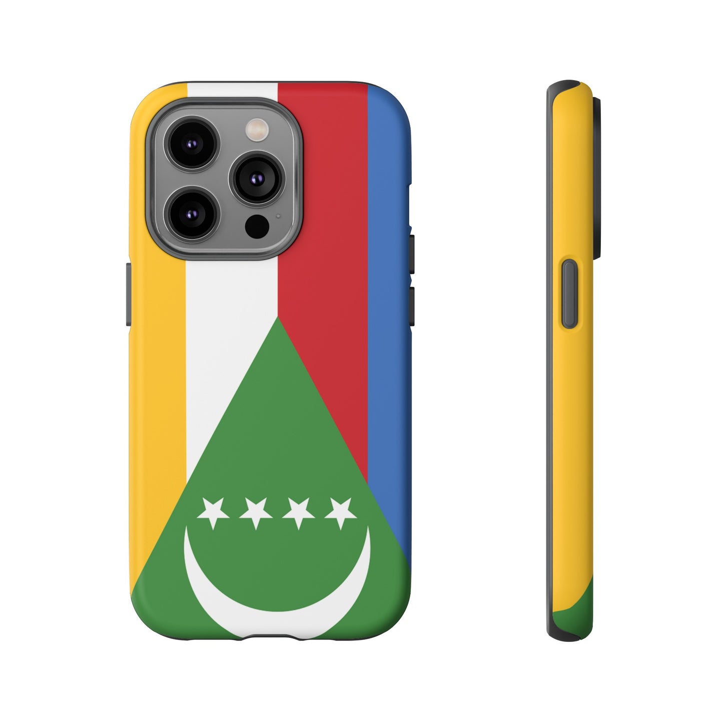 Comoros Flag Phone Case | iPhone 15 Plus/ Pro, 14, 13, 12| Google Pixel 7, Pro, 5| Samsung Galaxy S23 All Major Phone Models