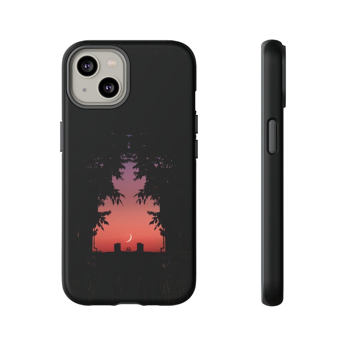 Crescent Night Wallpaper Phone Case | iPhone 15 Plus/ Pro, 14, 13, 12| Google Pixel 7, Pro, 5| Samsung Galaxy S23 All Major Phone Models