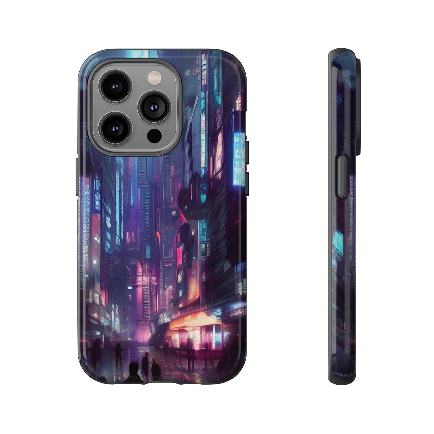 Futuristic Sci-Fi City Wallpaper Phone Case | iPhone 15 Plus/ Pro, 14, 13, 12| Google Pixel 7, Pro, 5| Samsung Galaxy S23 All Major Phone Models