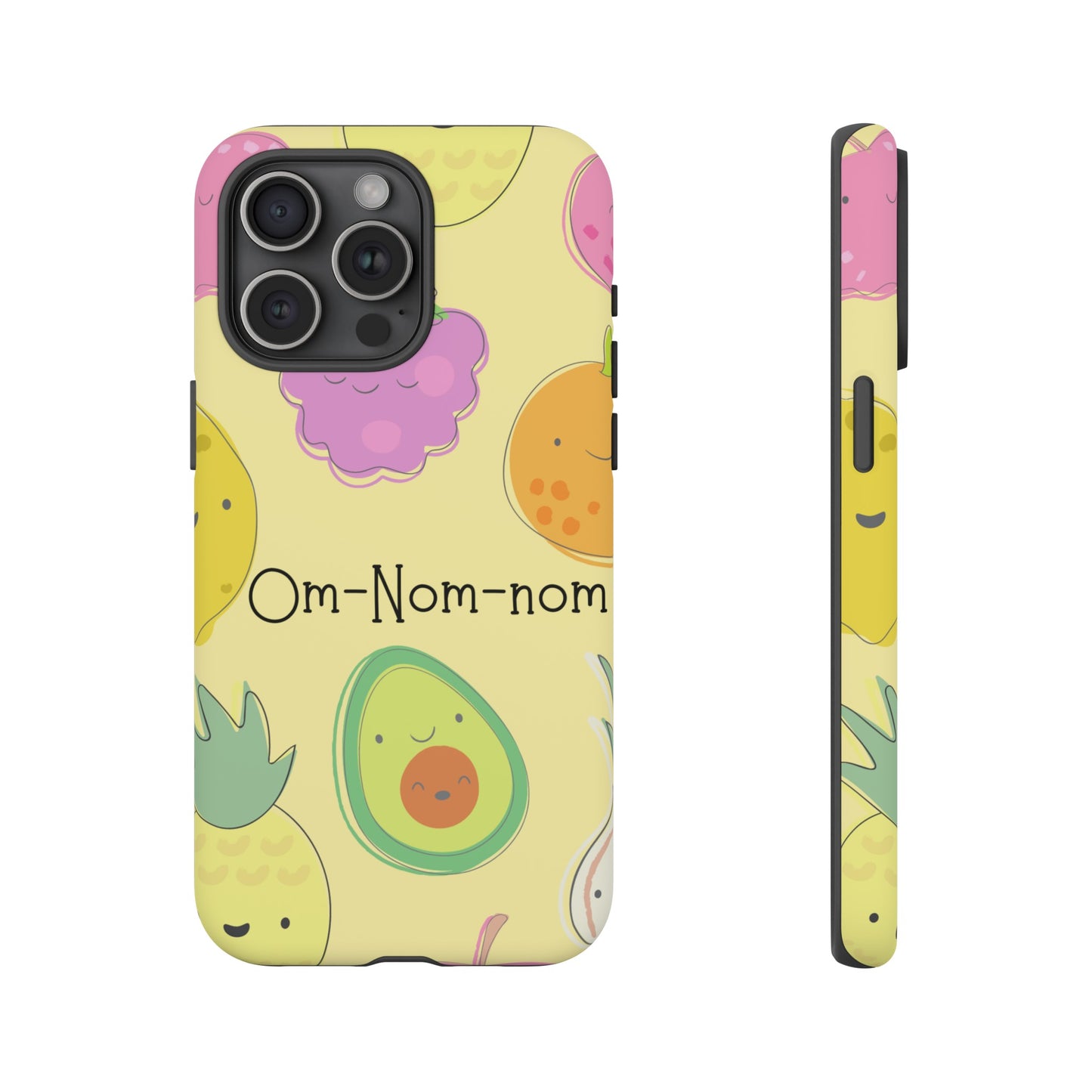 Om-Nom-Nom Phone Case | iPhone 15 Plus/ Pro, 14, 13, 12| Google Pixel 7, Pro, 5| Samsung Galaxy S23 All Major Phone Models