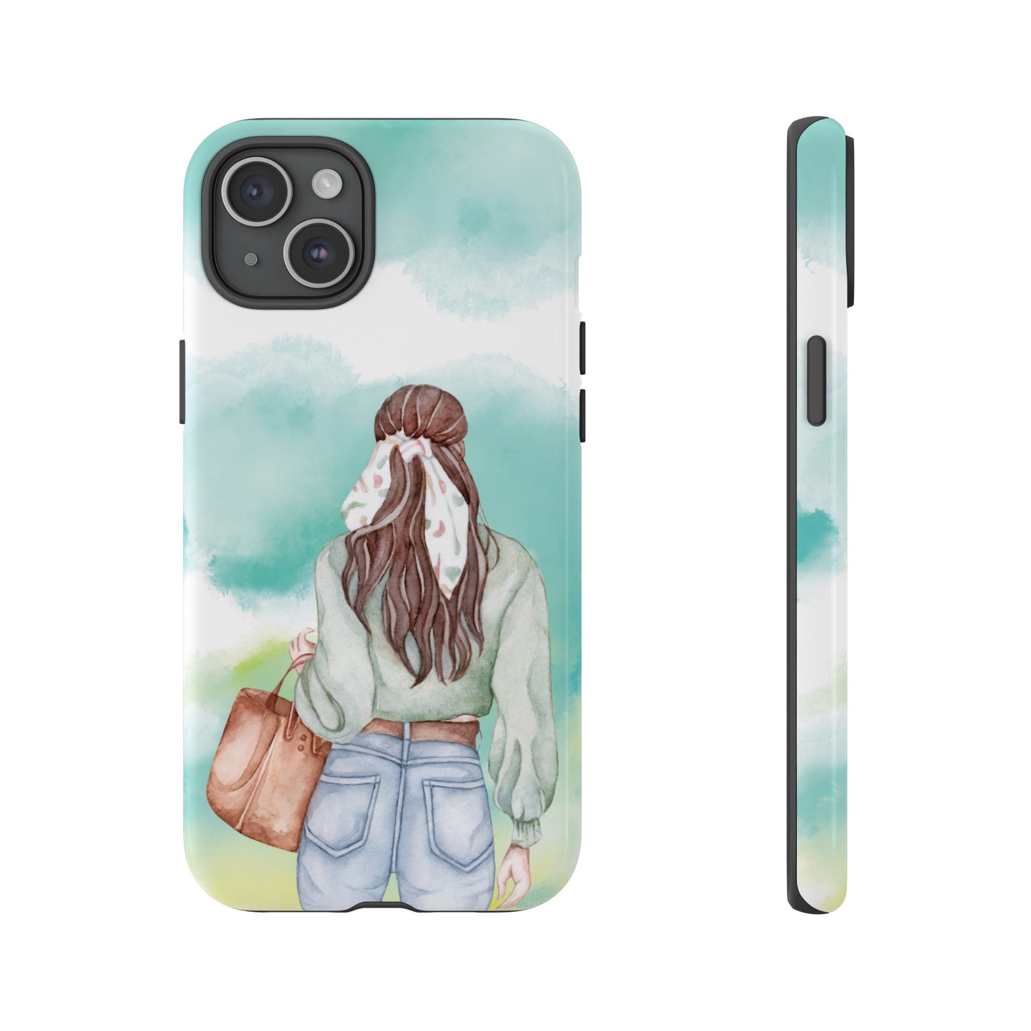 Girl Wallpaper Phone Case | iPhone 15 Plus/ Pro, 14, 13, 12| Google Pixel 7, Pro, 5| Samsung Galaxy S23 All Major Phone Models