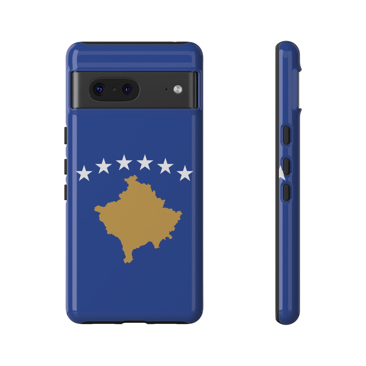 Kosovo Flag Phone Case | iPhone 15 Plus/ Pro, 14, 13, 12| Google Pixel 7, Pro, 5| Samsung Galaxy S23 All Major Phone Models