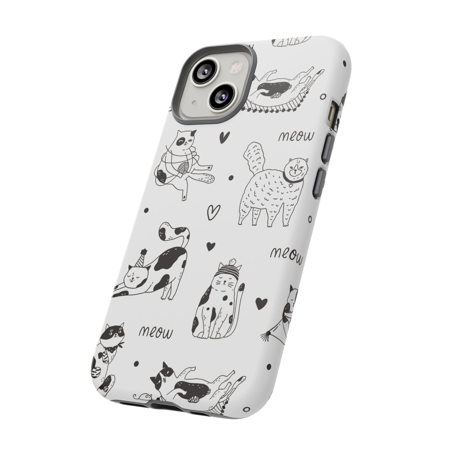 Cat Playtime Phone Case | iPhone 15 Plus/ Pro, 14, 13, 12| Google Pixel 7, Pro, 5| Samsung Galaxy S23 All Major Phone Models