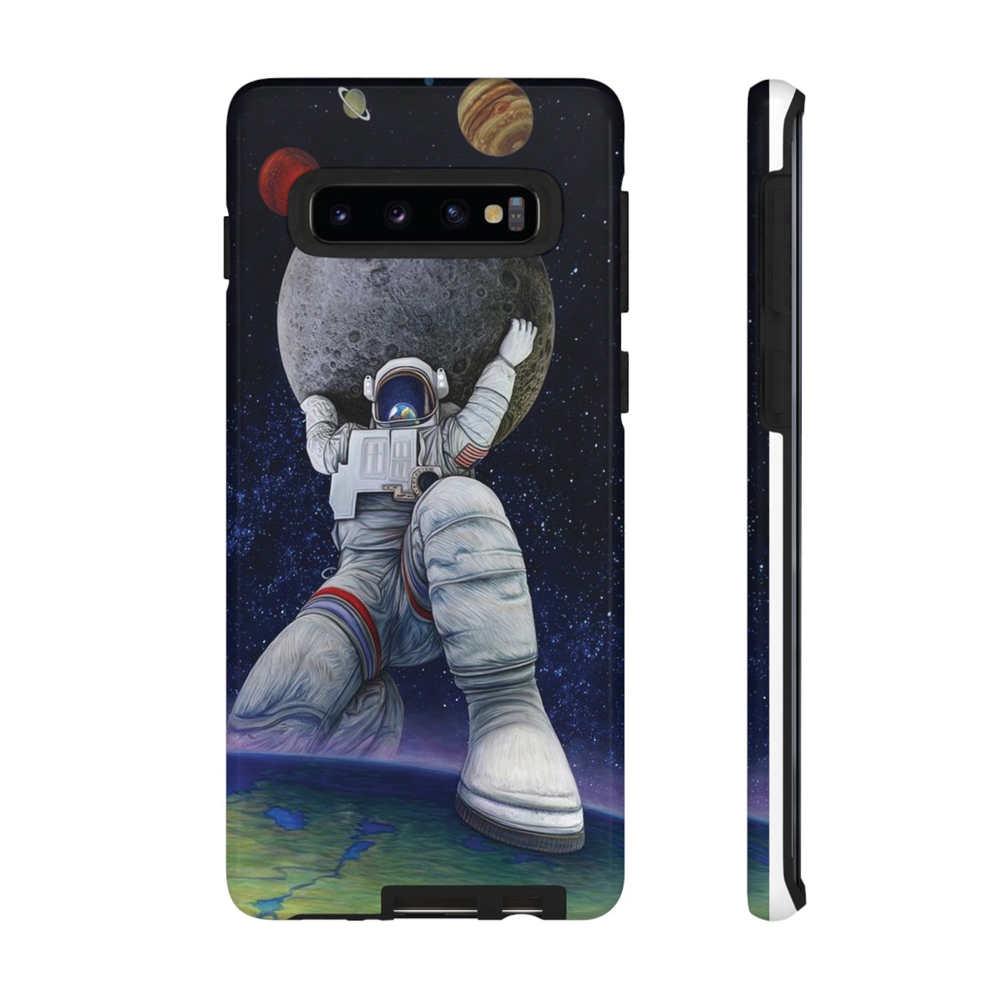 Astronaut Holding The Moon Phone Case | iPhone 15 Plus/ Pro, 14, 13, 12| Google Pixel 7, Pro, 5| Samsung Galaxy S23 All Major Phone Models