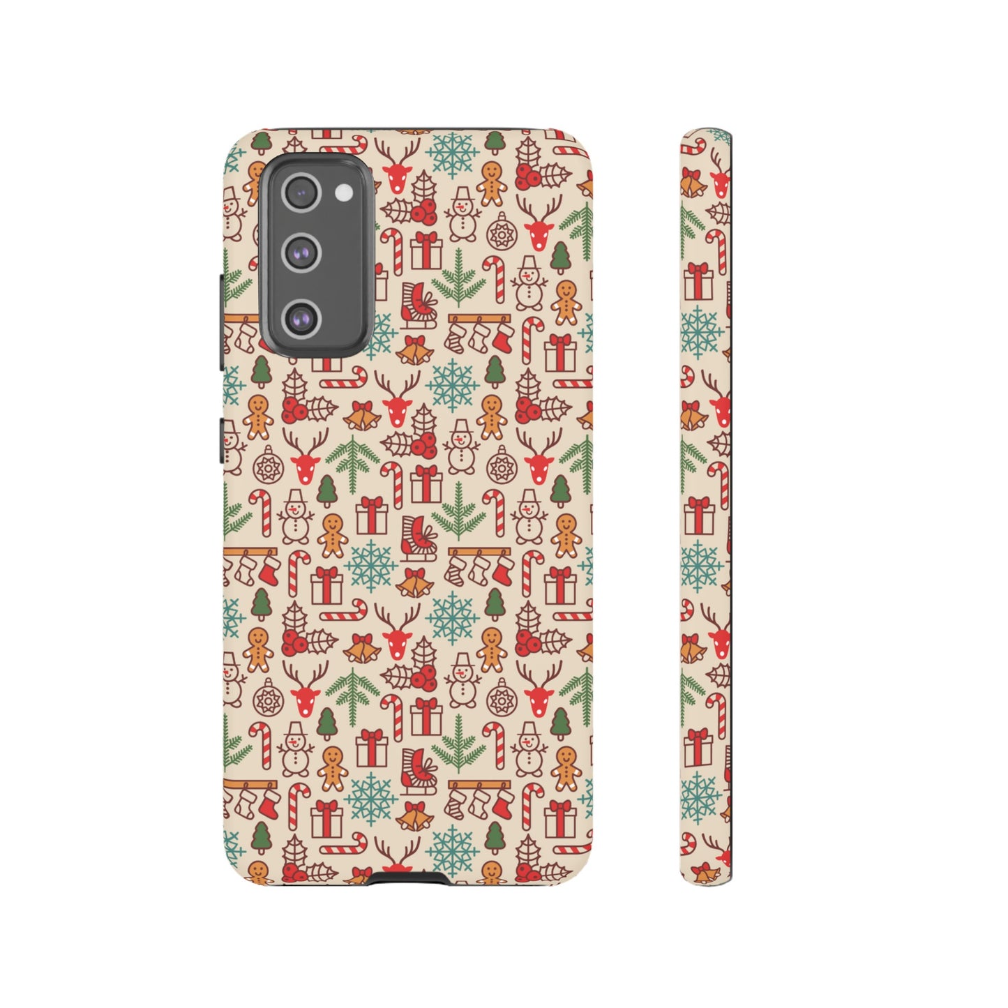 Collage Christmas Wallpaper Phone Case | iPhone 15 Plus/ Pro, 14, 13, 12| Google Pixel 7, Pro, 5| Samsung Galaxy S23 All Major Phone Models