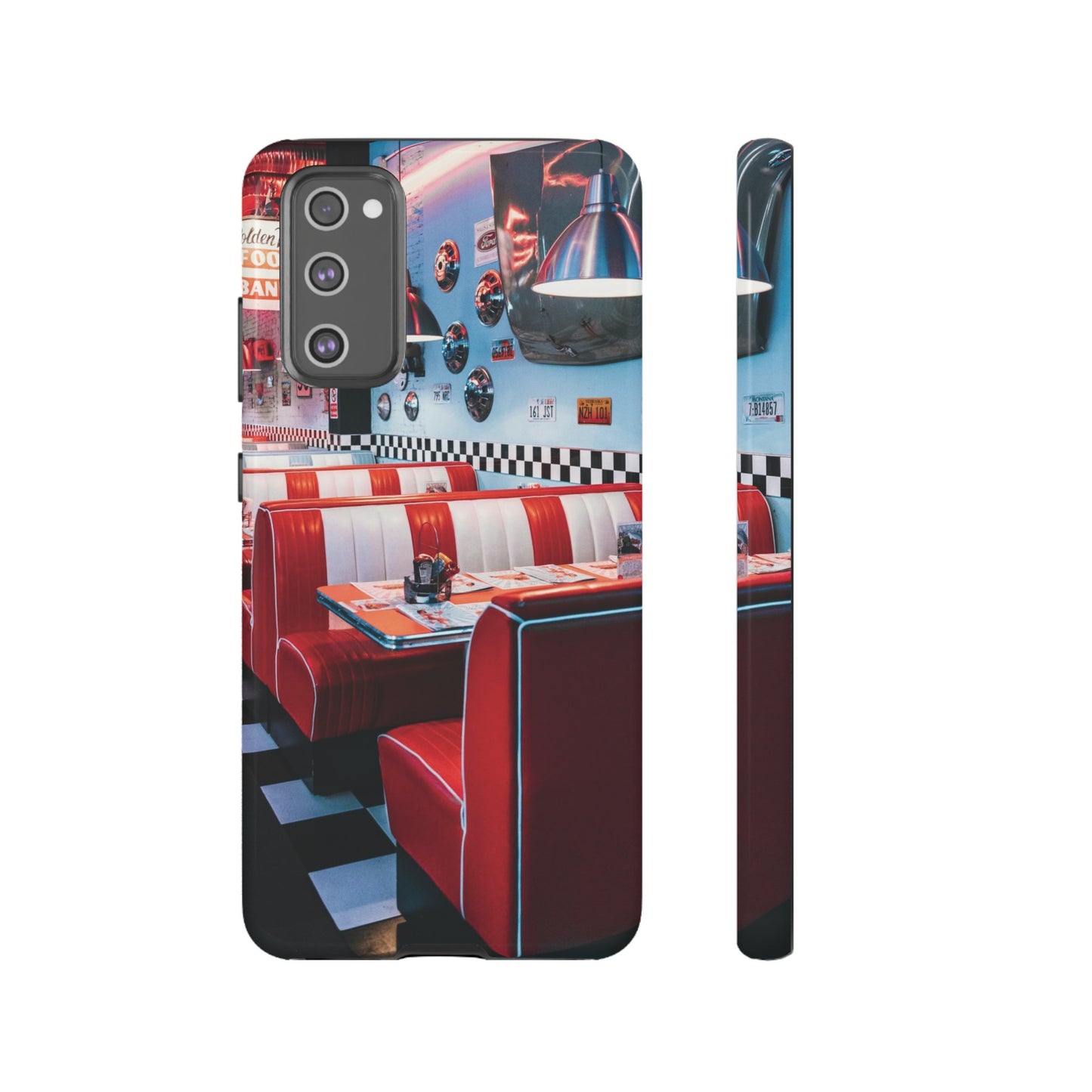 Diner Wallpaper Phone Case | iPhone 15 Plus/ Pro, 14, 13, 12| Google Pixel 7, Pro, 5| Samsung Galaxy S23 All Major Phone Models