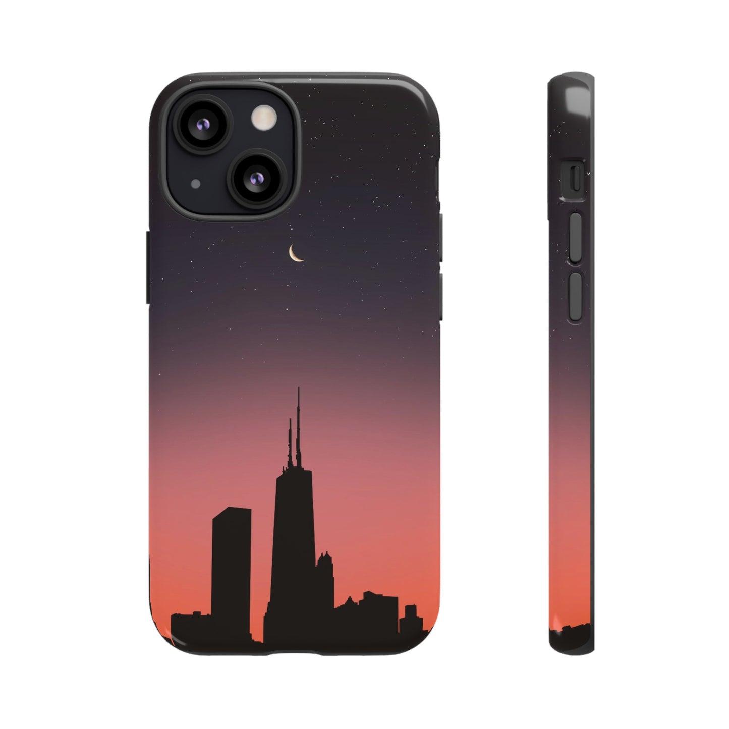 Chicago Skyline Wallpaper Phone Case | iPhone 15 Plus/ Pro, 14, 13, 12| Google Pixel 7, Pro, 5| Samsung Galaxy S23 All Major Phone Models