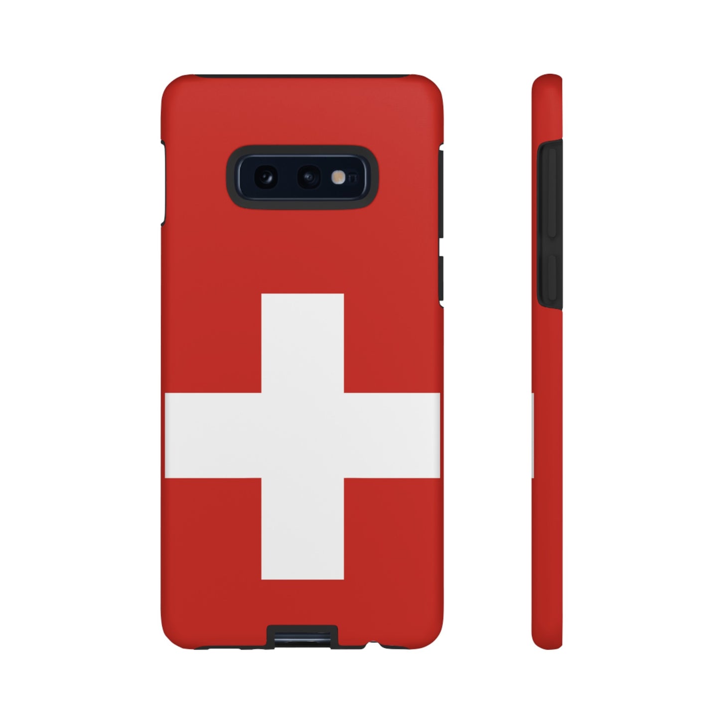 Switzerland Flag Phone Case | iPhone 15 Plus/ Pro, 14, 13, 12| Google Pixel 7, Pro, 5| Samsung Galaxy S23 All Major Phone Models