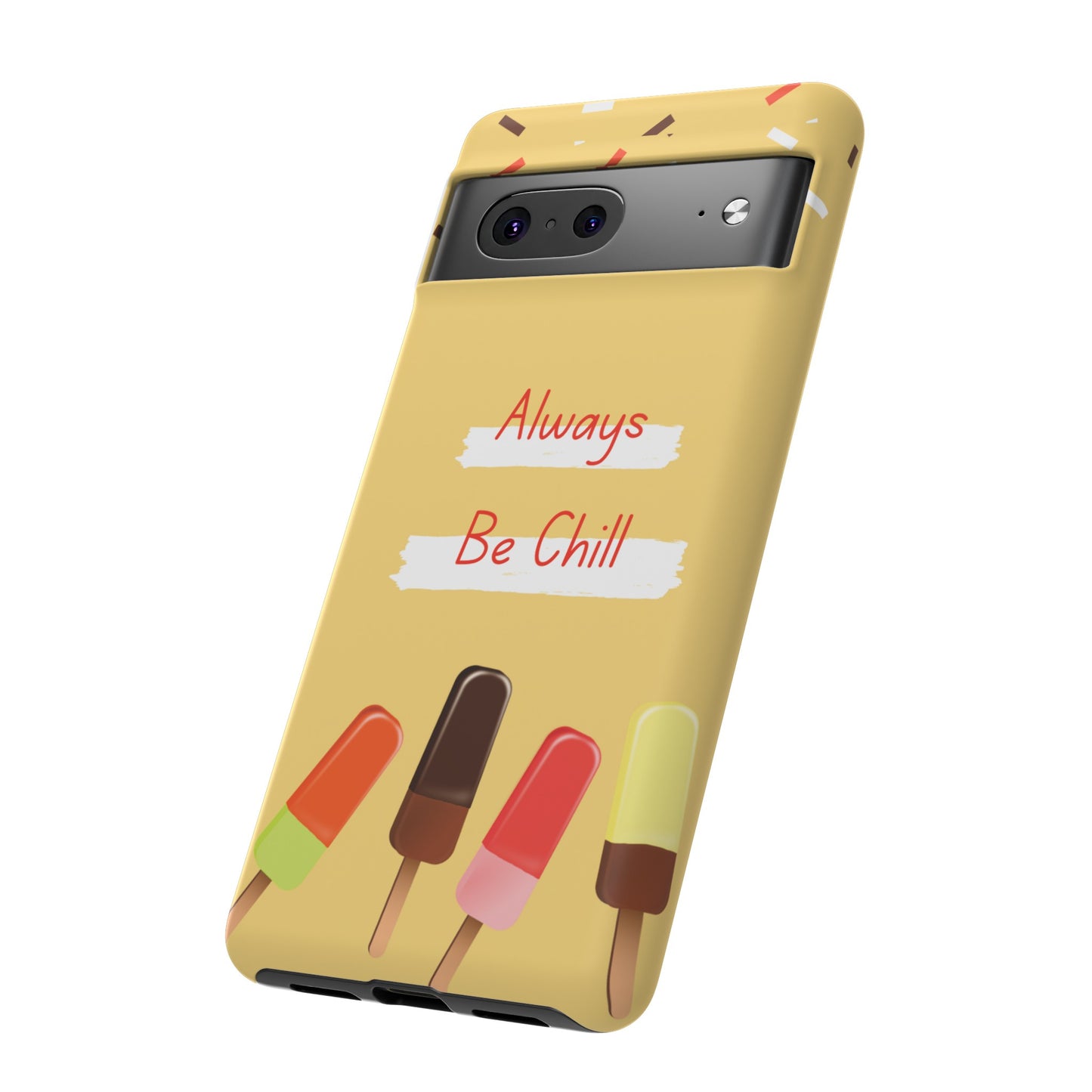 Always Be Chill Wallpaper Phone Case| iPhone 15 Plus/ Pro, 14, 13, 12| Google Pixel 7, Pro, 5| Samsung Galaxy S23 All Major Phone Models