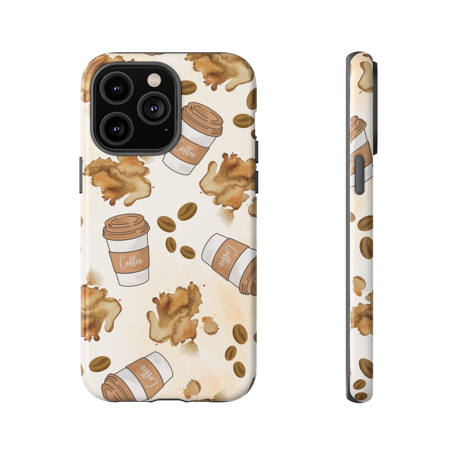 Coffee Wallpaper Phone Case | iPhone 15 Plus/ Pro, 14, 13, 12| Google Pixel 7, Pro, 5| Samsung Galaxy S23 All Major Phone Models