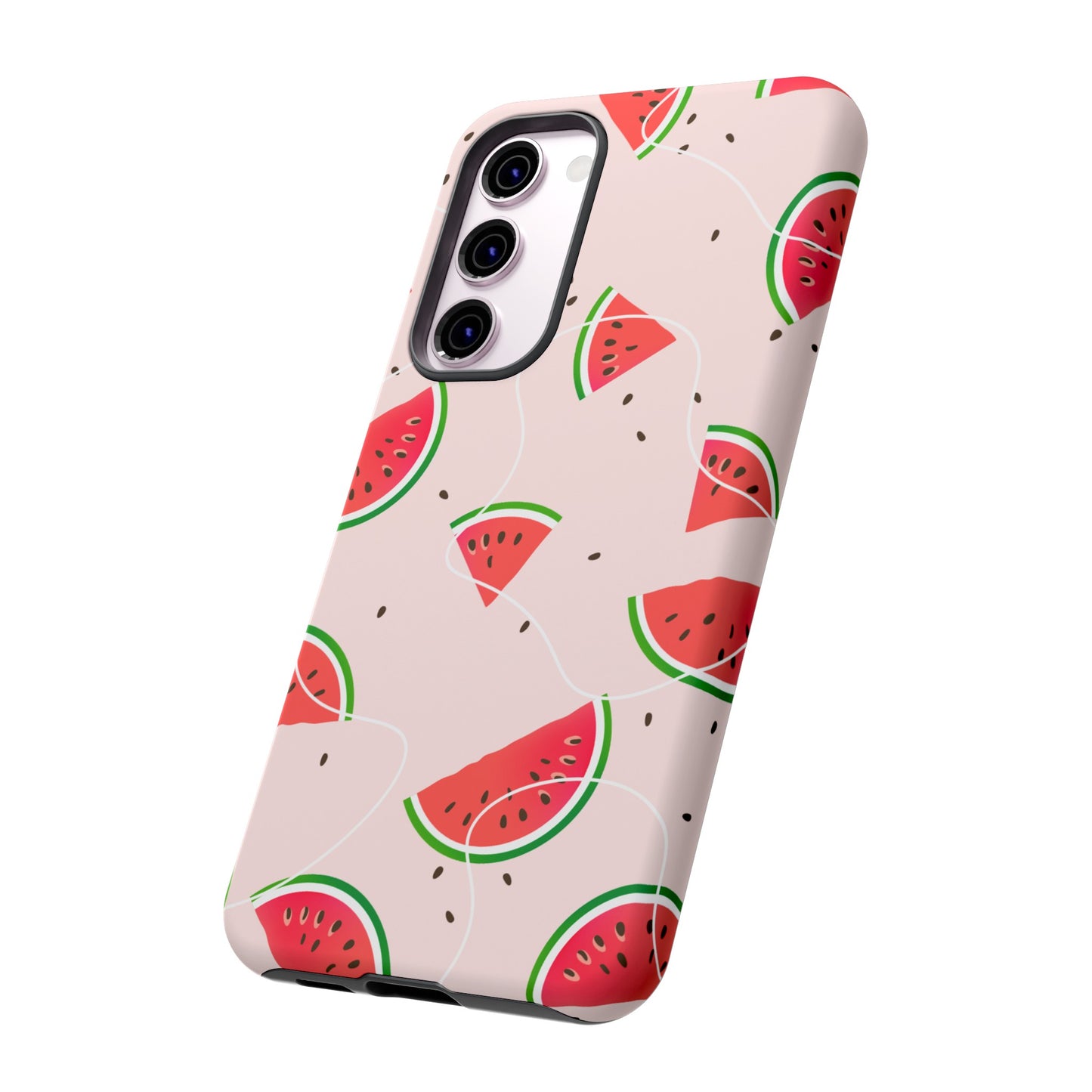 Slices of Watermelon Wallpaper Phone Case | iPhone 15 Plus/ Pro, 14, 13, 12| Google Pixel 7, Pro, 5| Samsung Galaxy S23 All Major Phone Models