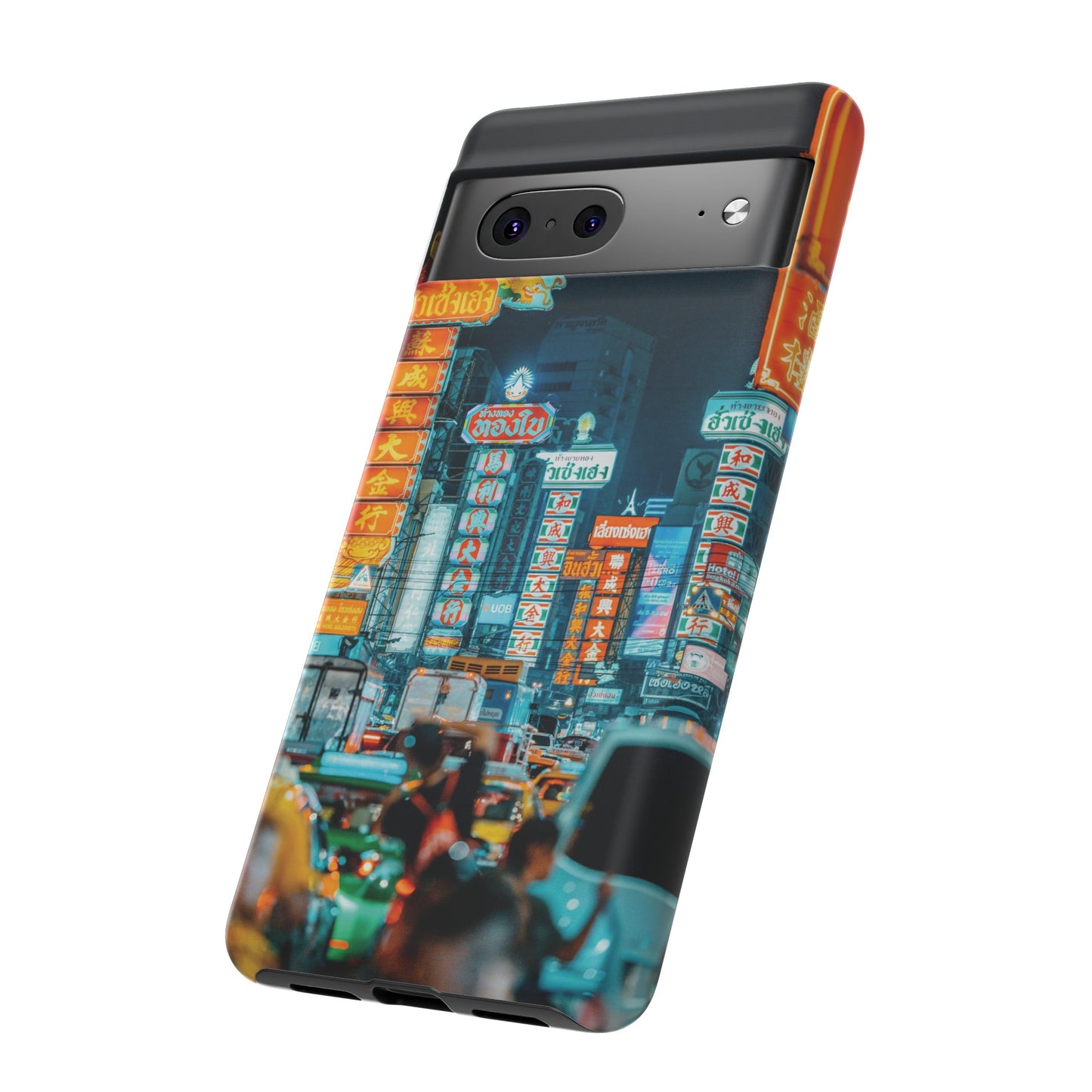 Neon Nightlife Wallpaper Phone Case | iPhone 15 Plus/ Pro, 14, 13, 12| Google Pixel 7, Pro, 5| Samsung Galaxy S23 All Major Phone Models